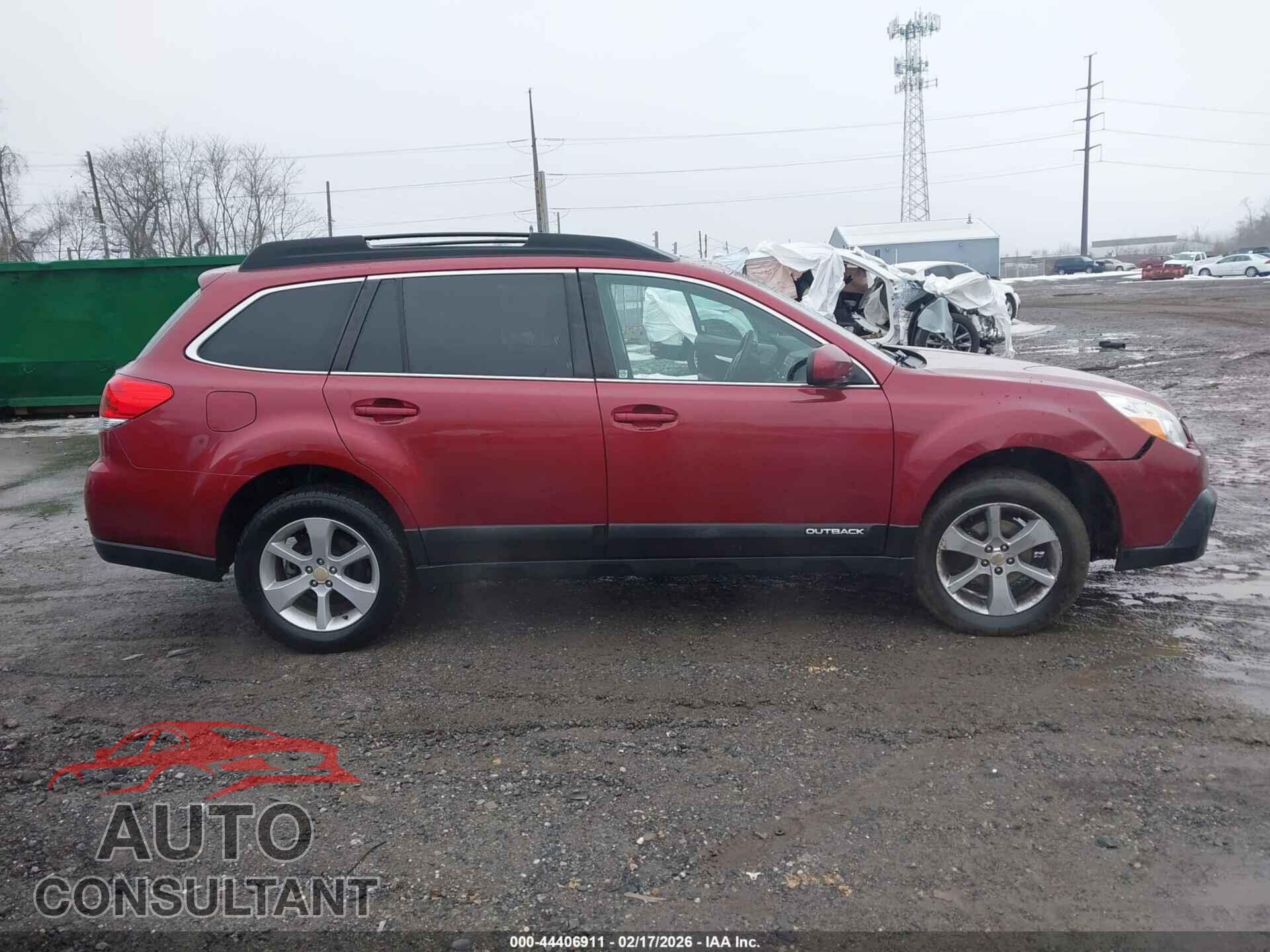 SUBARU OUTBACK 2014 - 4S4BRCDC7E3243889