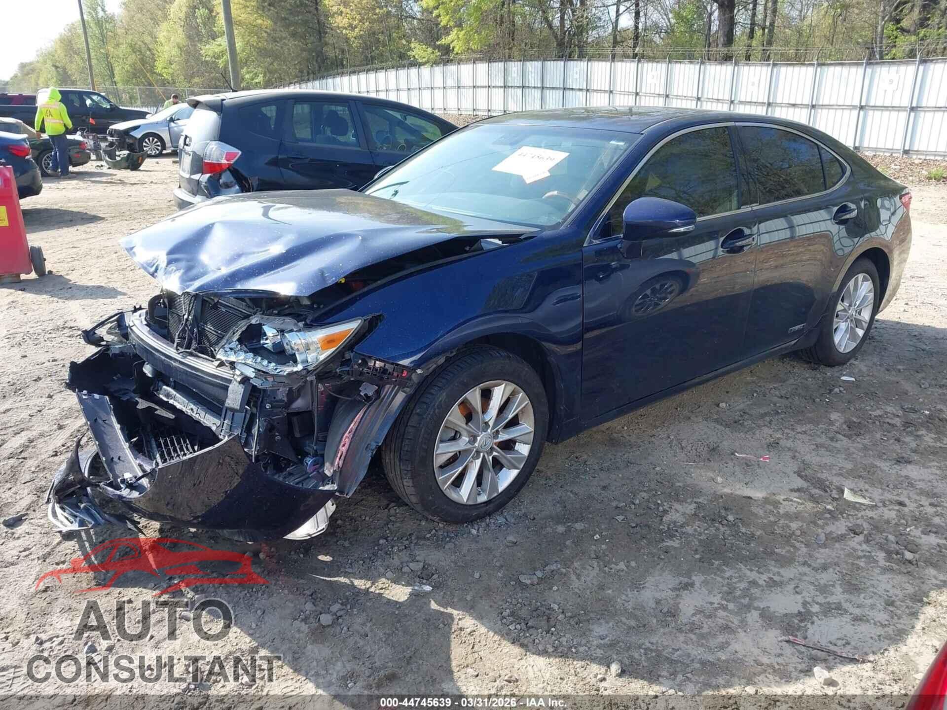 LEXUS ES 300H 2015 - JTHBW1GG9F2092592