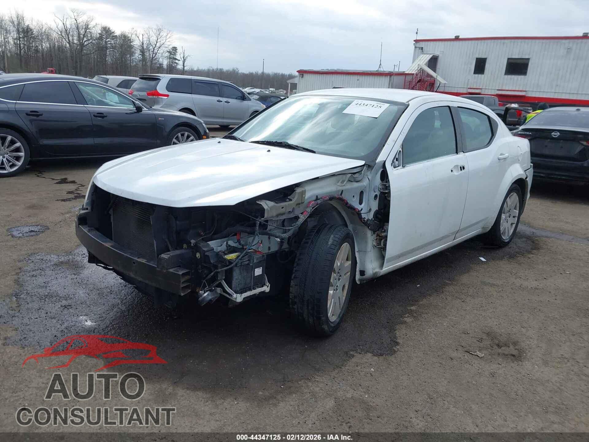 DODGE AVENGER 2013 - 1C3CDZAB5DN690783