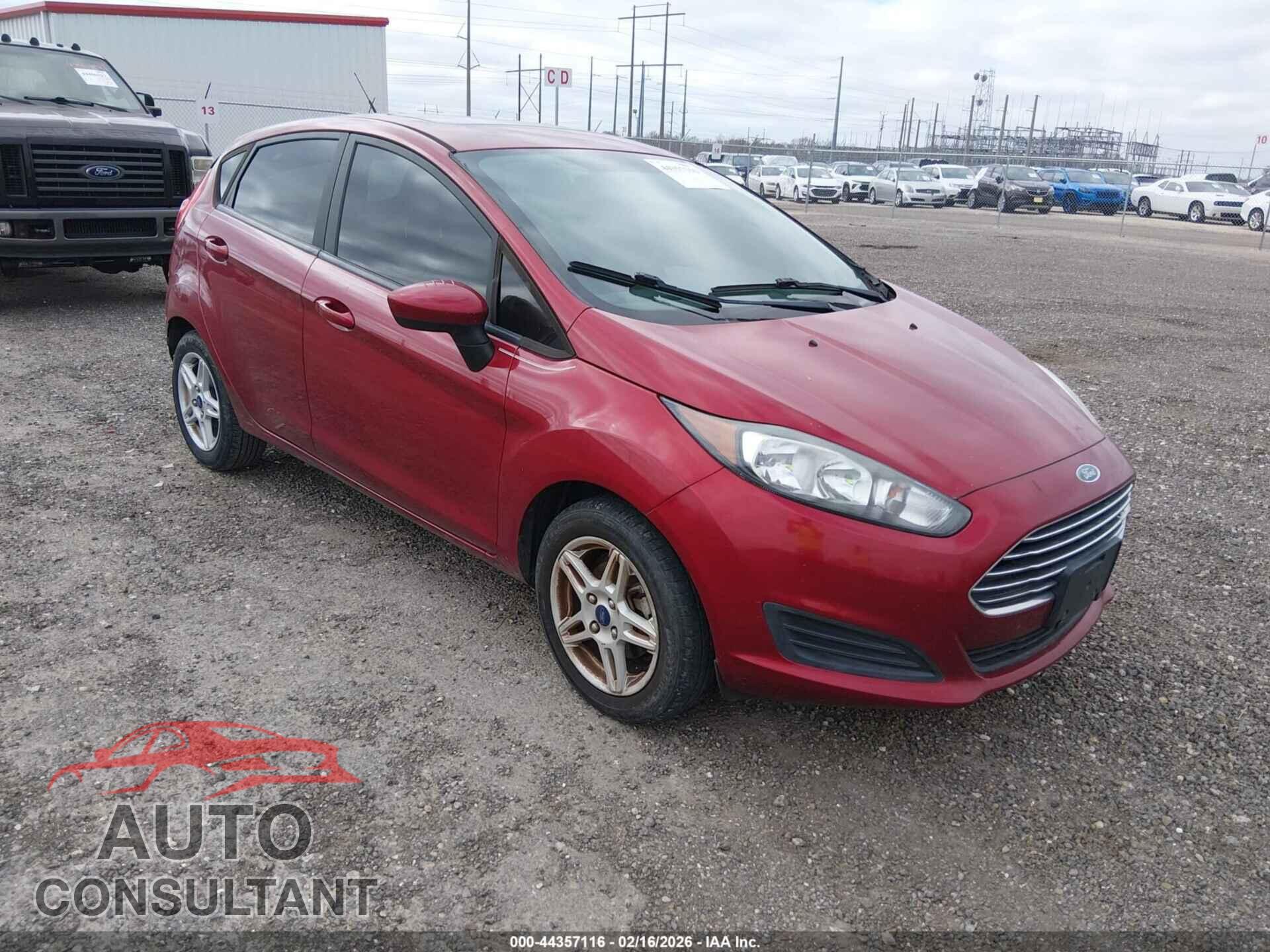 FORD FIESTA 2017 - 3FADP4EJXHM158849