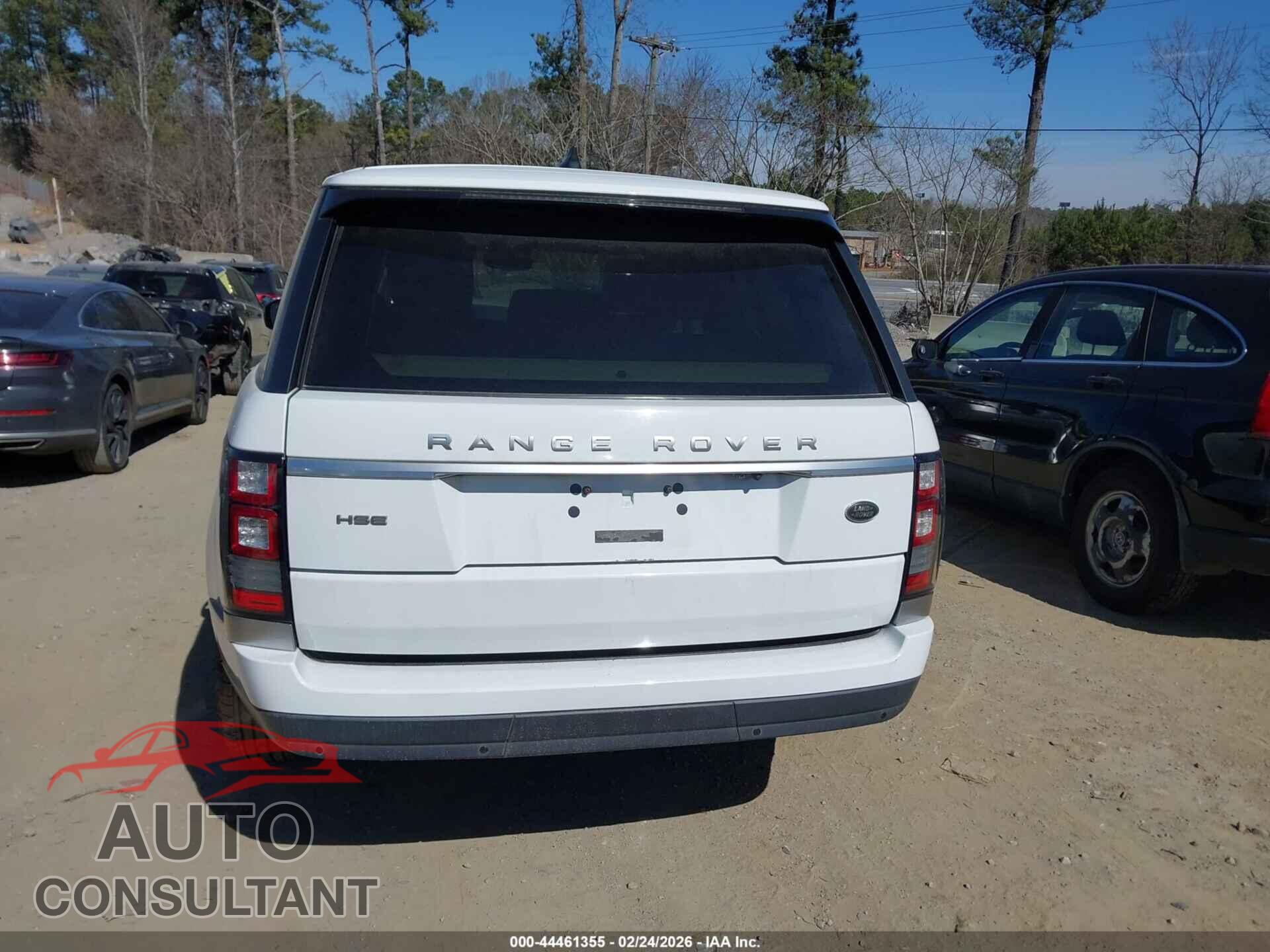 LAND ROVER RANGE ROVER 2017 - SALGS2FV3HA334626