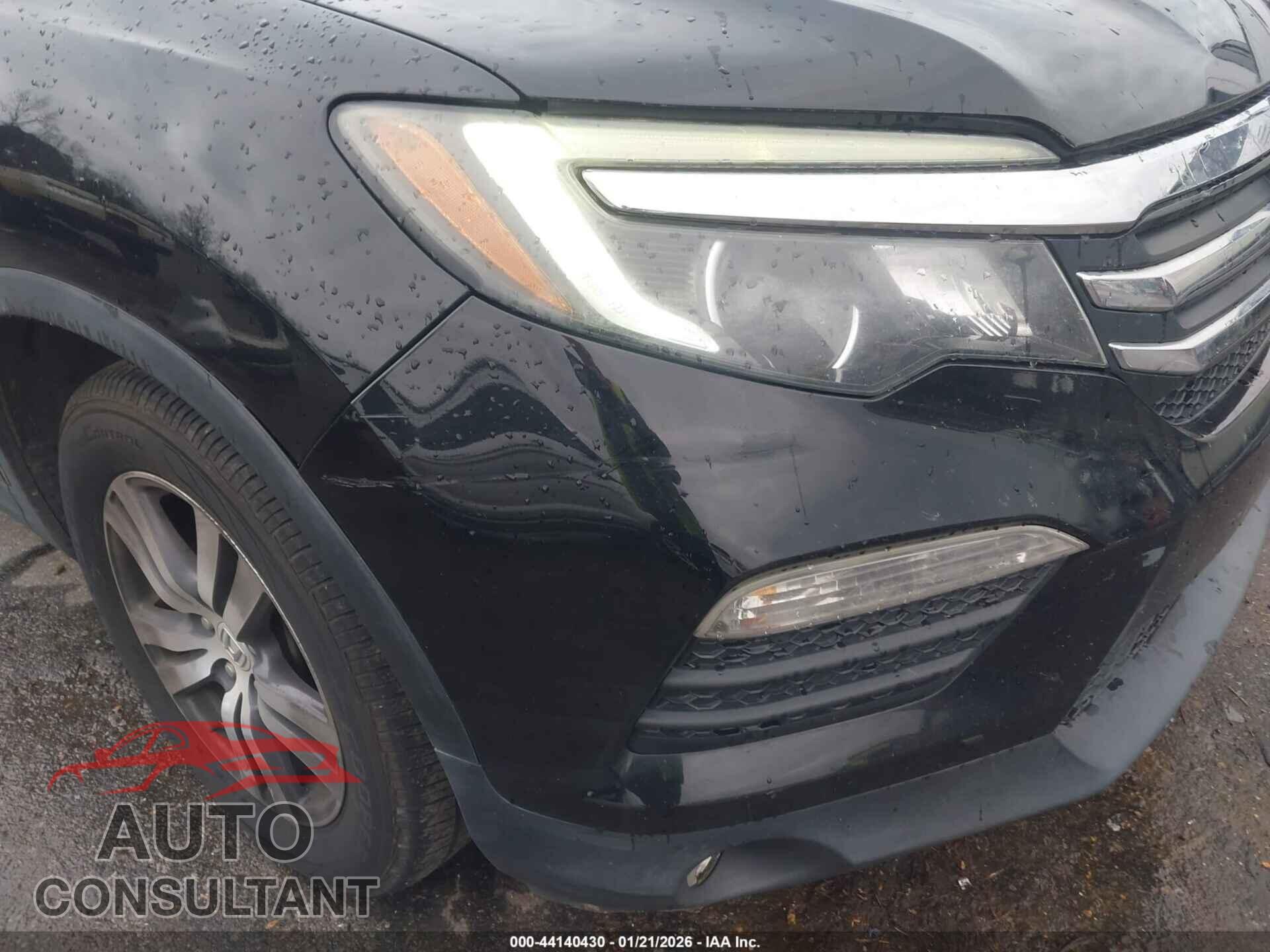 HONDA PILOT 2017 - 5FNYF5H55HB005013