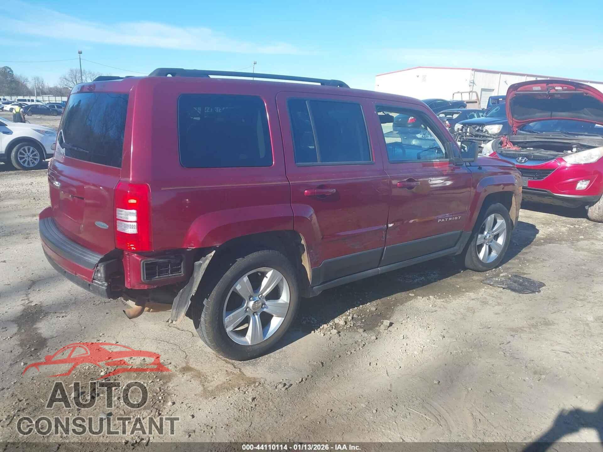 JEEP PATRIOT 2013 - 1C4NJPFA4DD109121