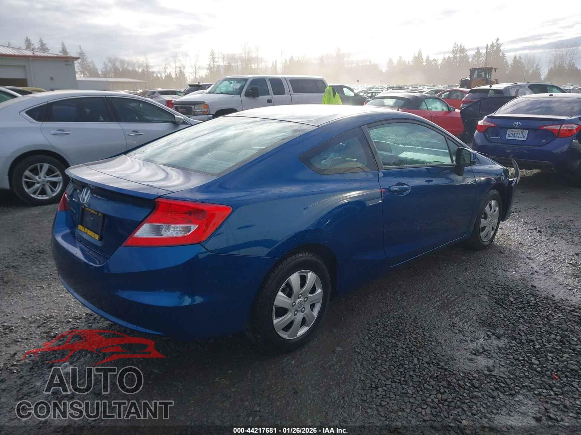 HONDA CIVIC 2013 - 2HGFG3B53DH516954