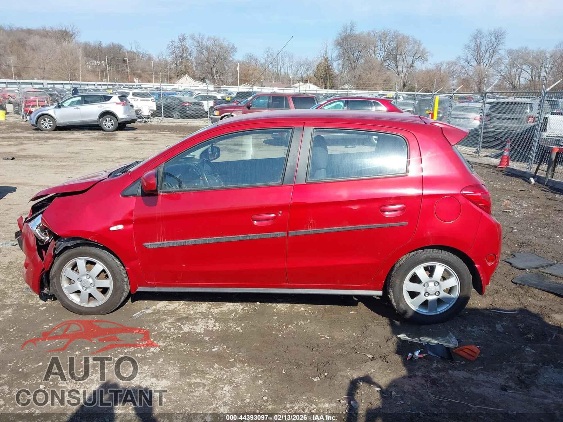 MITSUBISHI MIRAGE 2014 - ML32A4HJ9EH018583