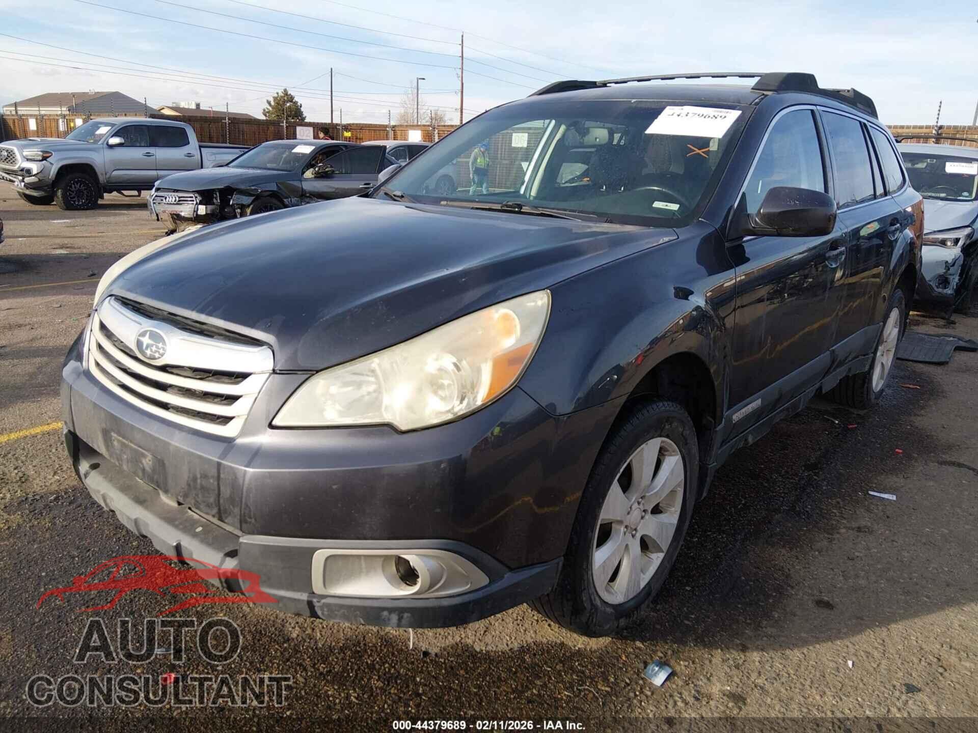 SUBARU OUTBACK 2011 - 4S4BRBGC5B3357049