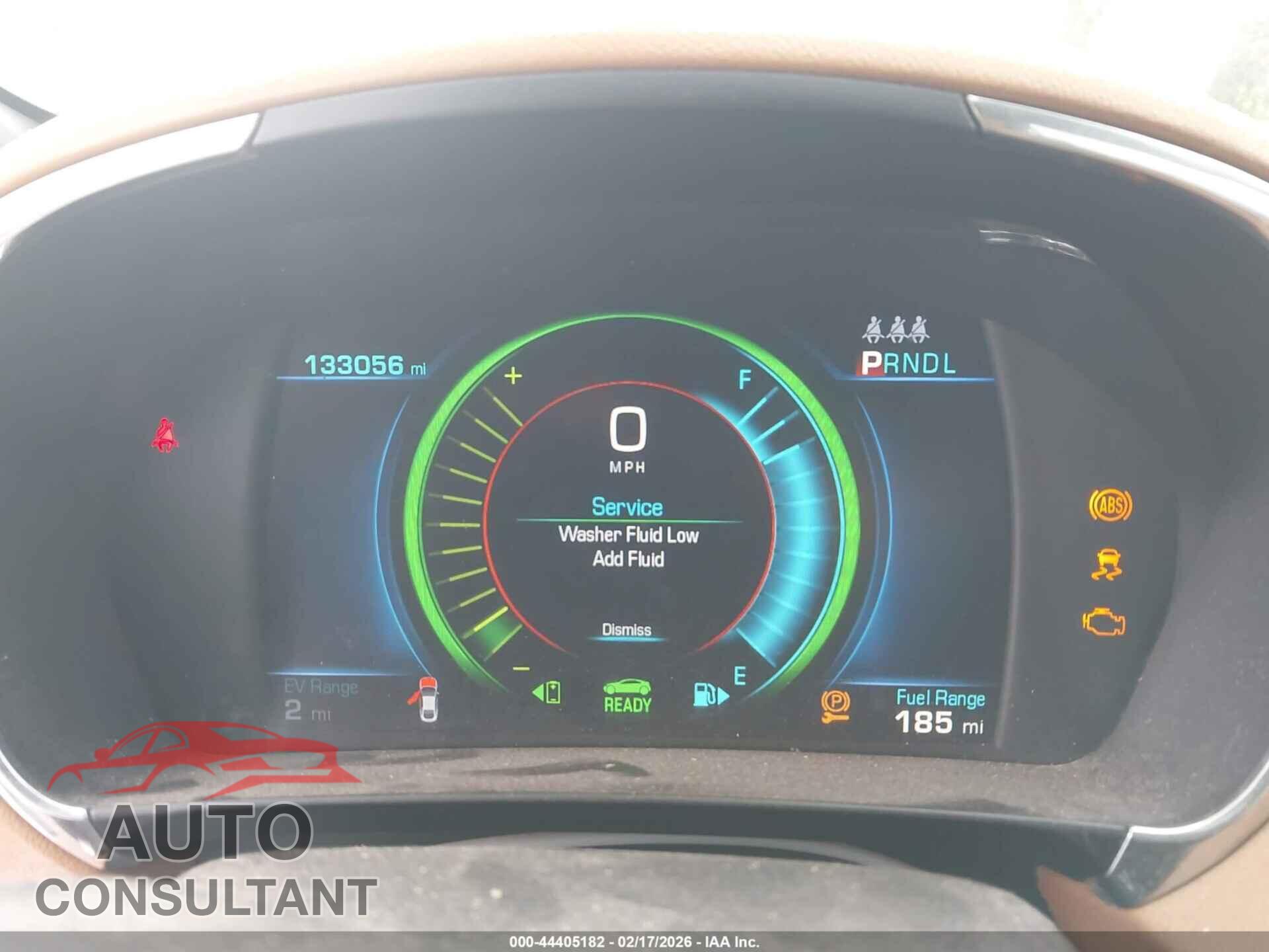 CHEVROLET VOLT 2016 - 1G1RD6S52GU112009