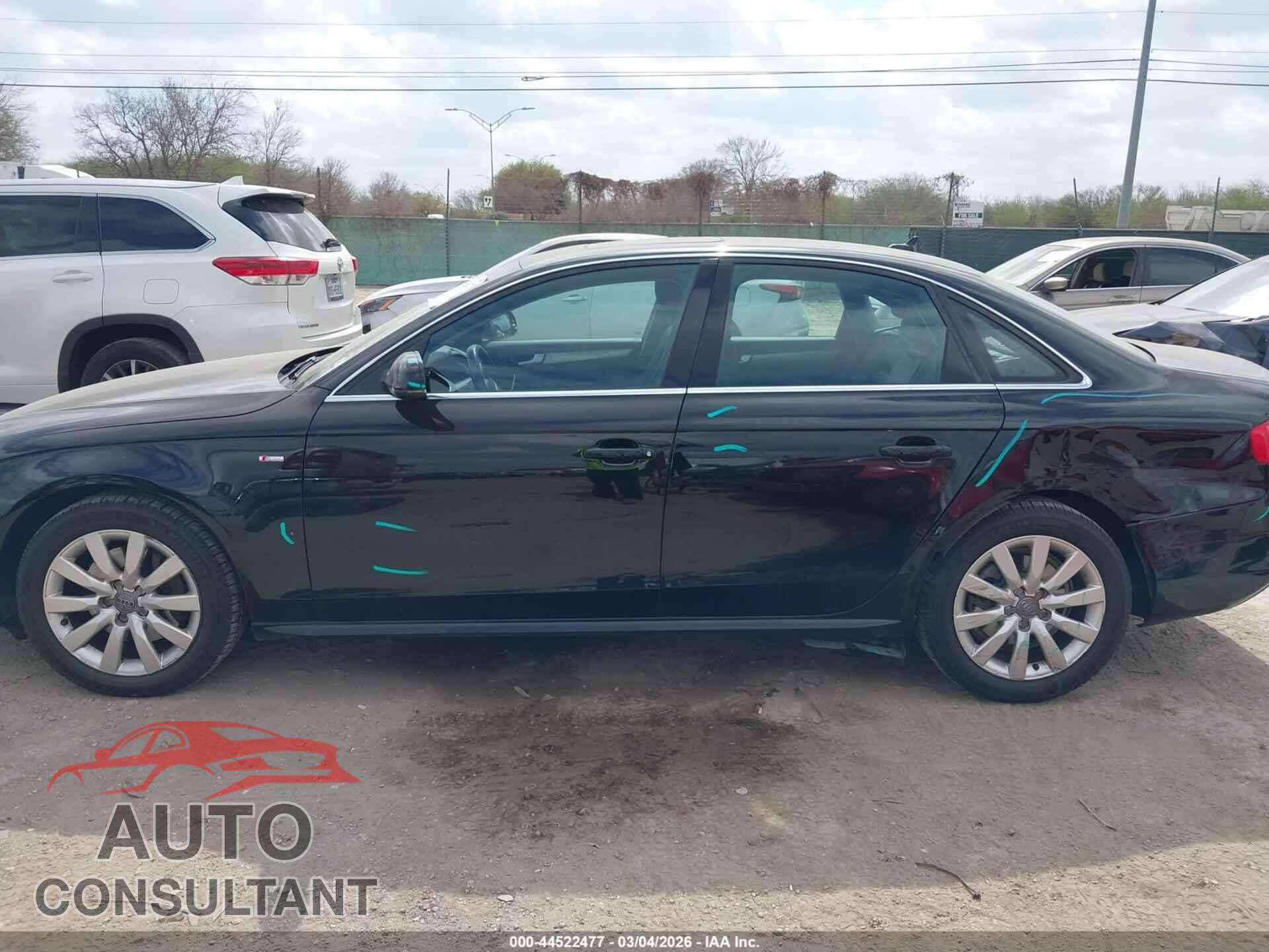 AUDI A4 2015 - WAUAFAFL2FN015750