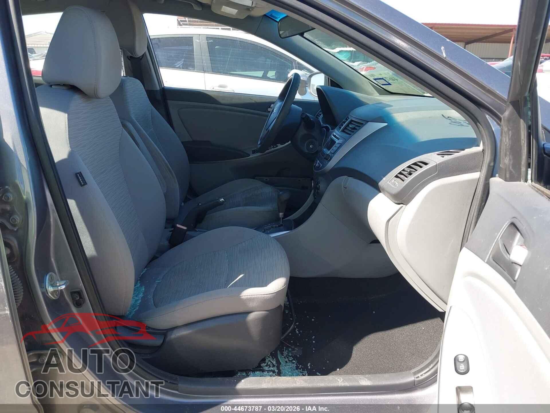 HYUNDAI ACCENT 2016 - KMHCT4AE0GU114701