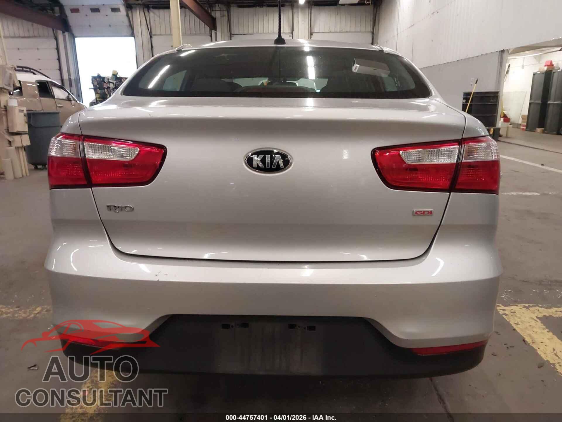 KIA RIO 2017 - KNADM4A36H6006140