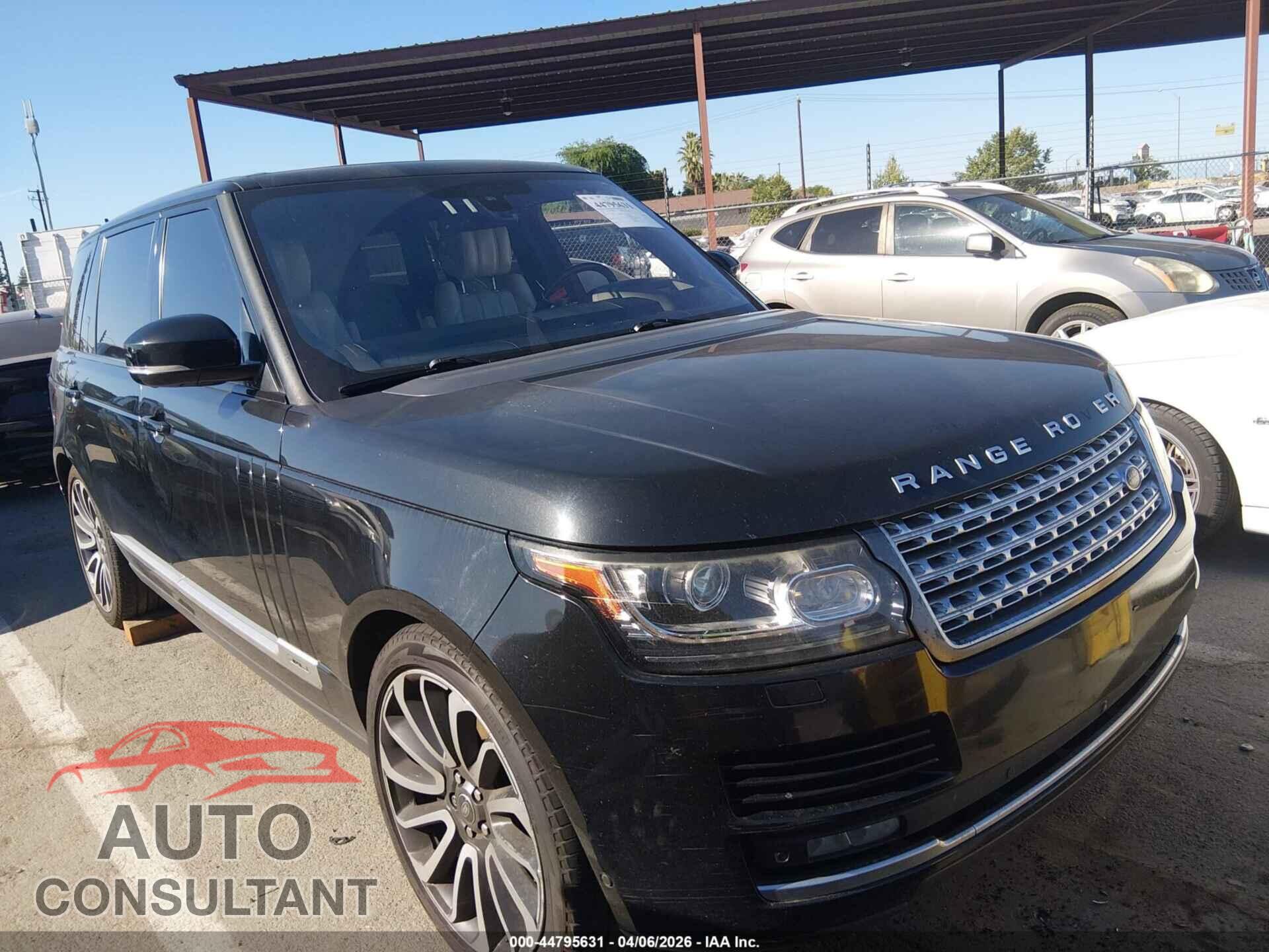 LAND ROVER RANGE ROVER 2016 - SALGS3EF9GA307946