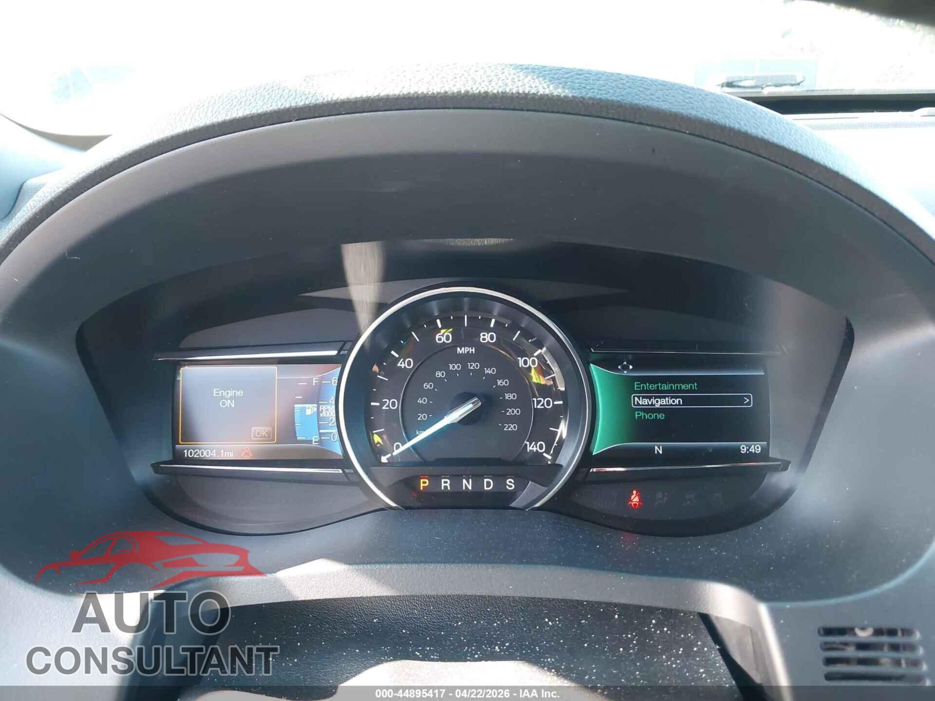 FORD EXPLORER 2017 - 1FM5K8D83HGA43096