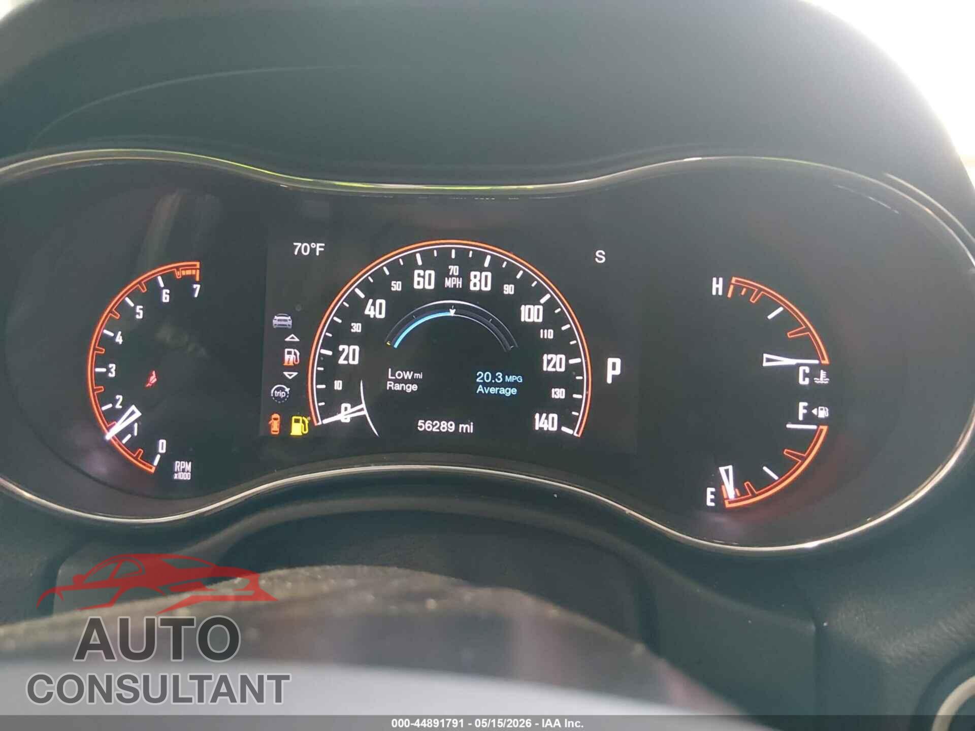 DODGE DURANGO 2017 - 1C4RDJAG6HC906743
