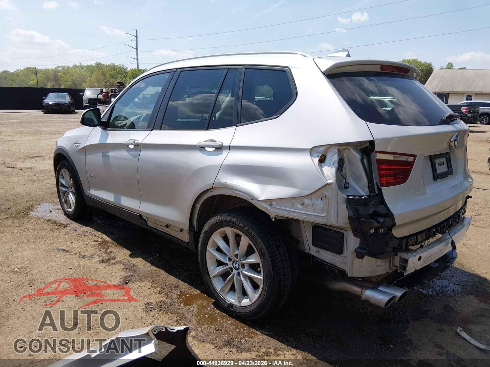 BMW X3 2015 - 5UXWX9C51F0D62477