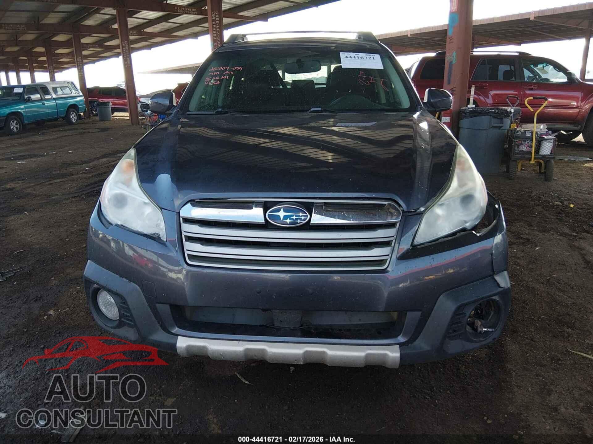 SUBARU OUTBACK 2014 - 4S4BRCLC7E3324652