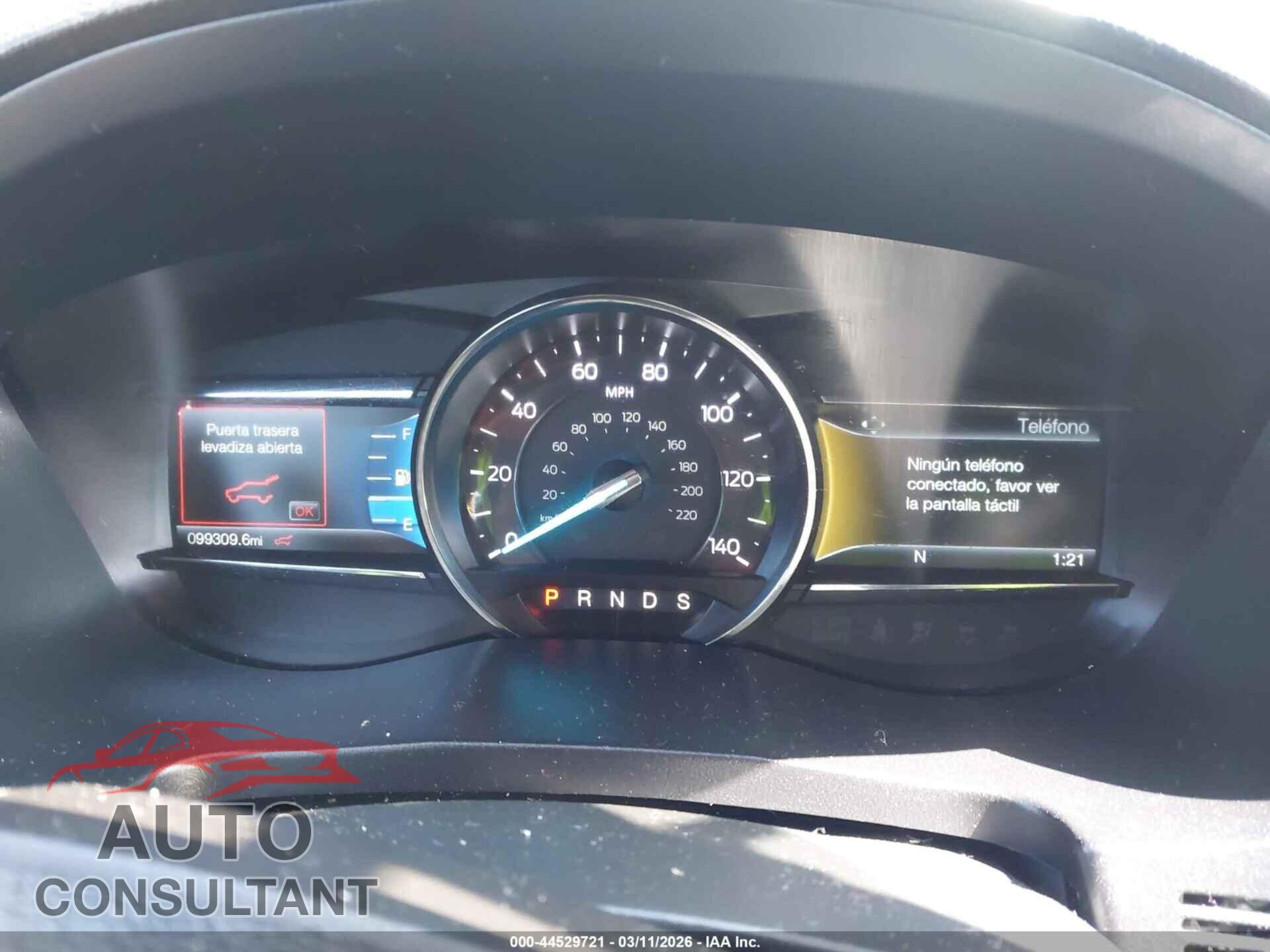 FORD EXPLORER 2017 - 1FM5K8D81HGD81936