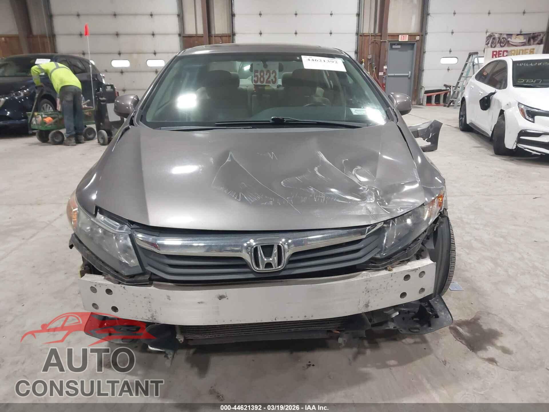 HONDA CIVIC 2012 - 19XFB2F81CE332053