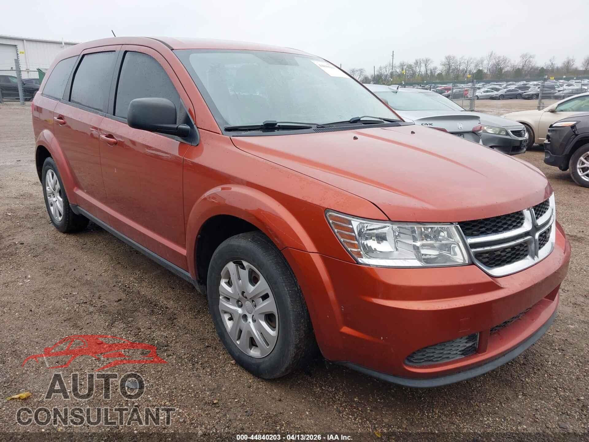 DODGE JOURNEY 2014 - 3C4PDCAB7ET201876