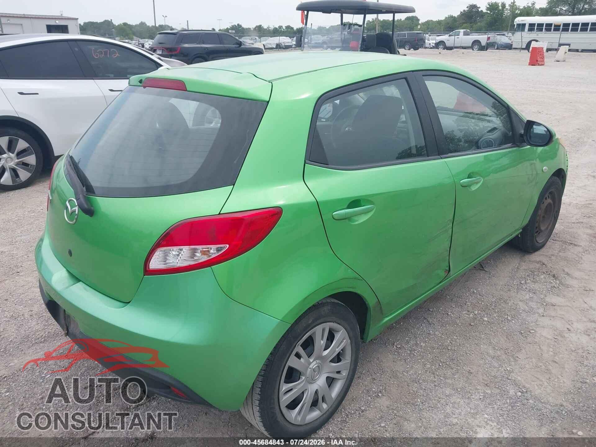 MAZDA MAZDA2 2011 - JM1DE1HY6B0115515