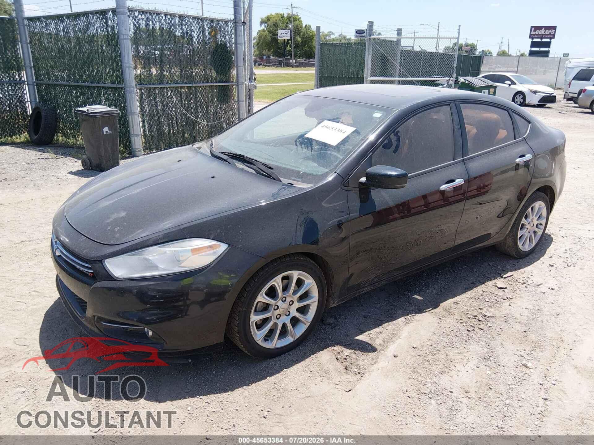 DODGE DART 2013 - 1C3CDFCA8DD324759