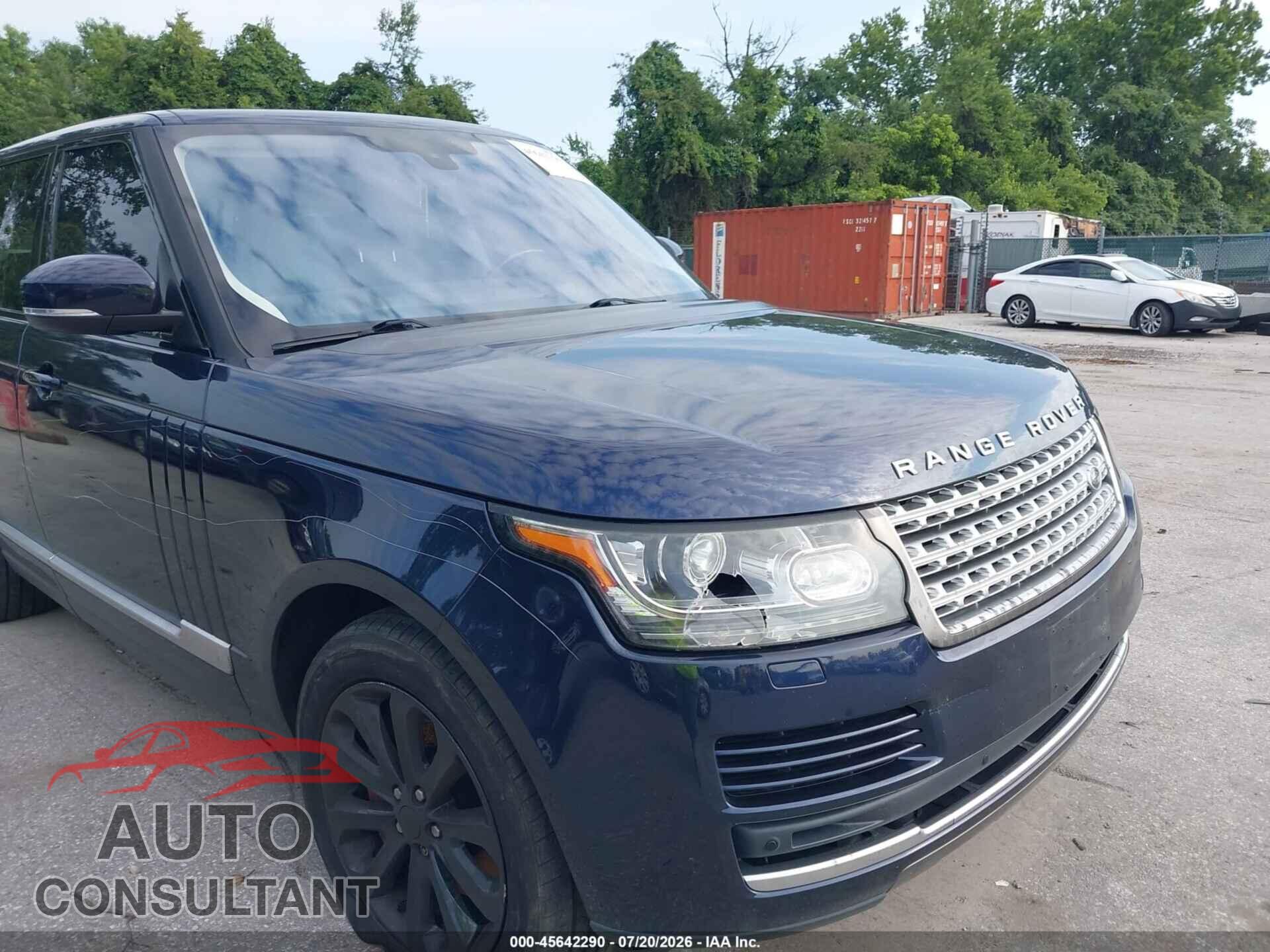 LAND ROVER RANGE ROVER 2016 - SALGS2PF0GA293636