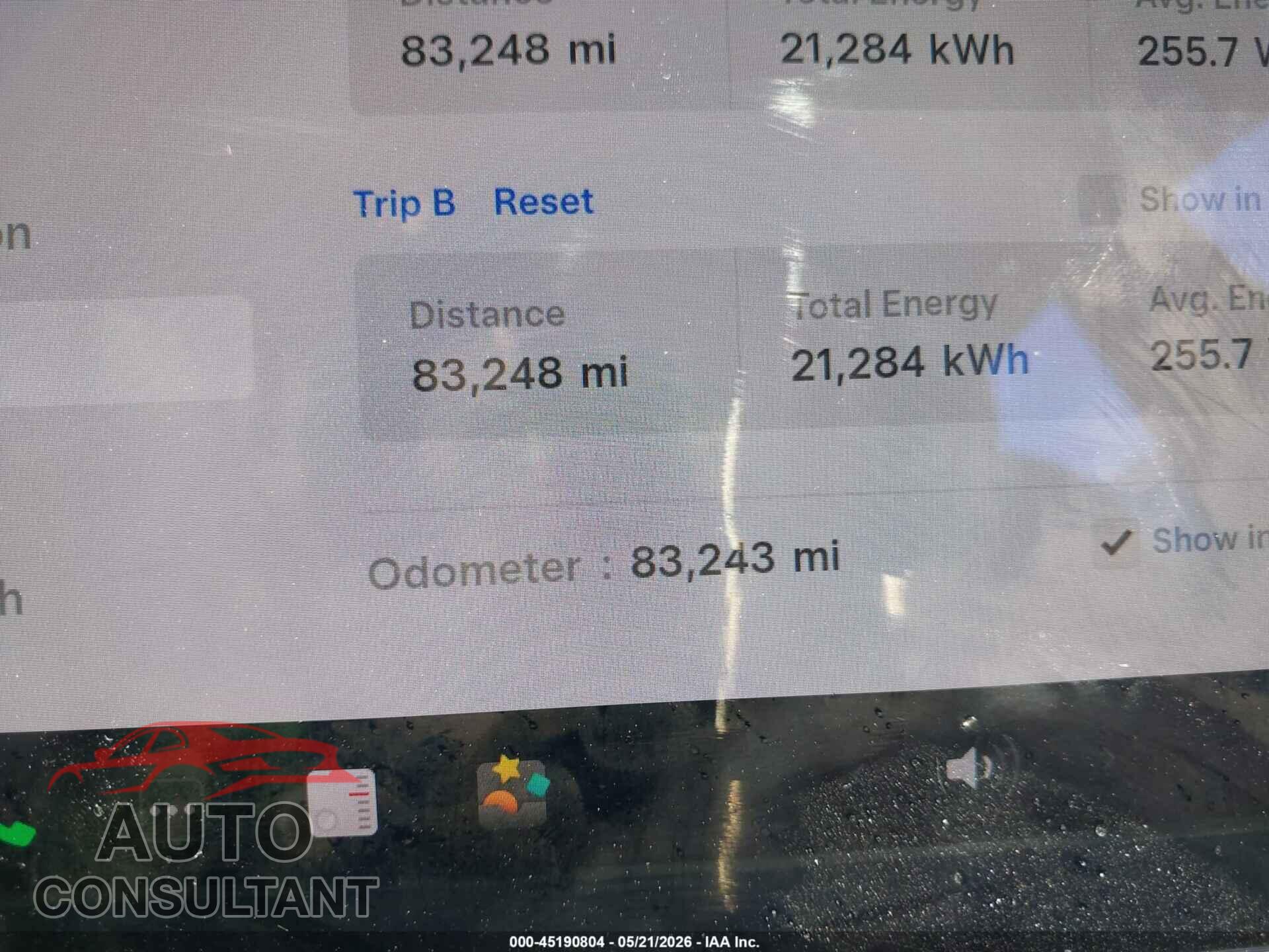 TESLA MODEL 3 2020 - 5YJ3E1EB5LF663374