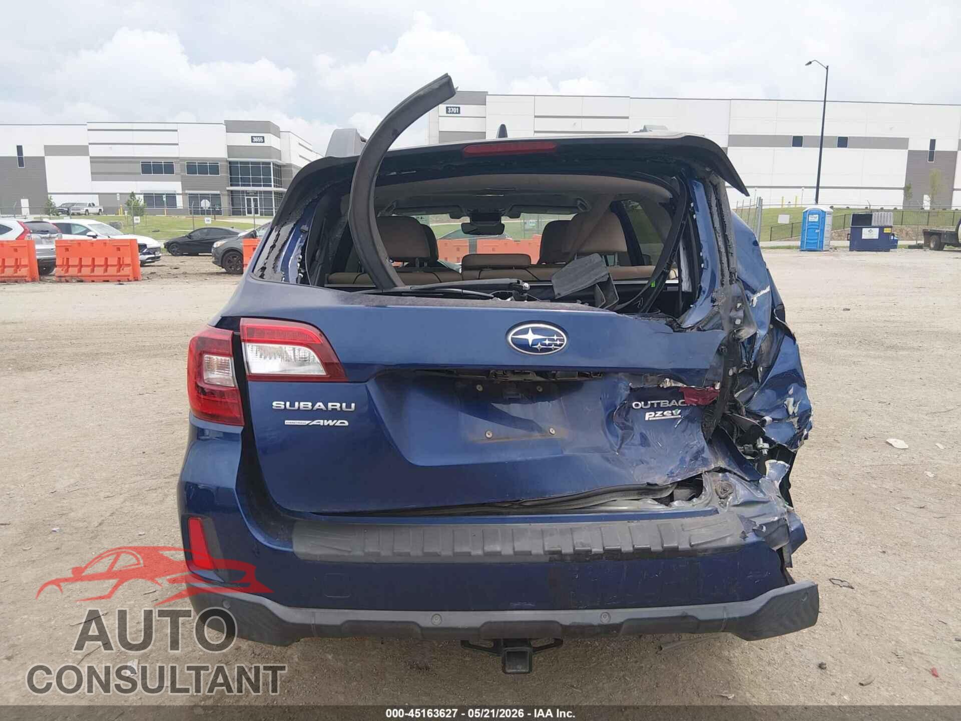 SUBARU OUTBACK 2017 - 4S4BSANC2H3259798