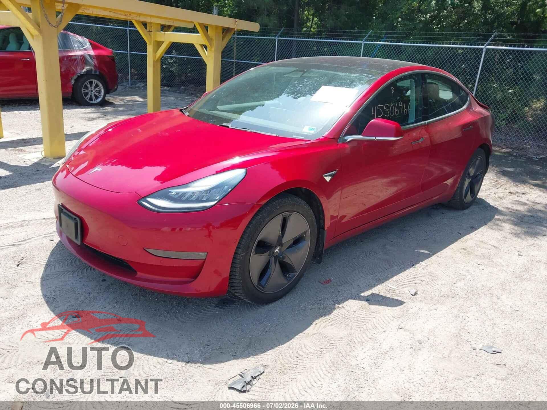 TESLA MODEL 3 2018 - 5YJ3E1EB9JF114838