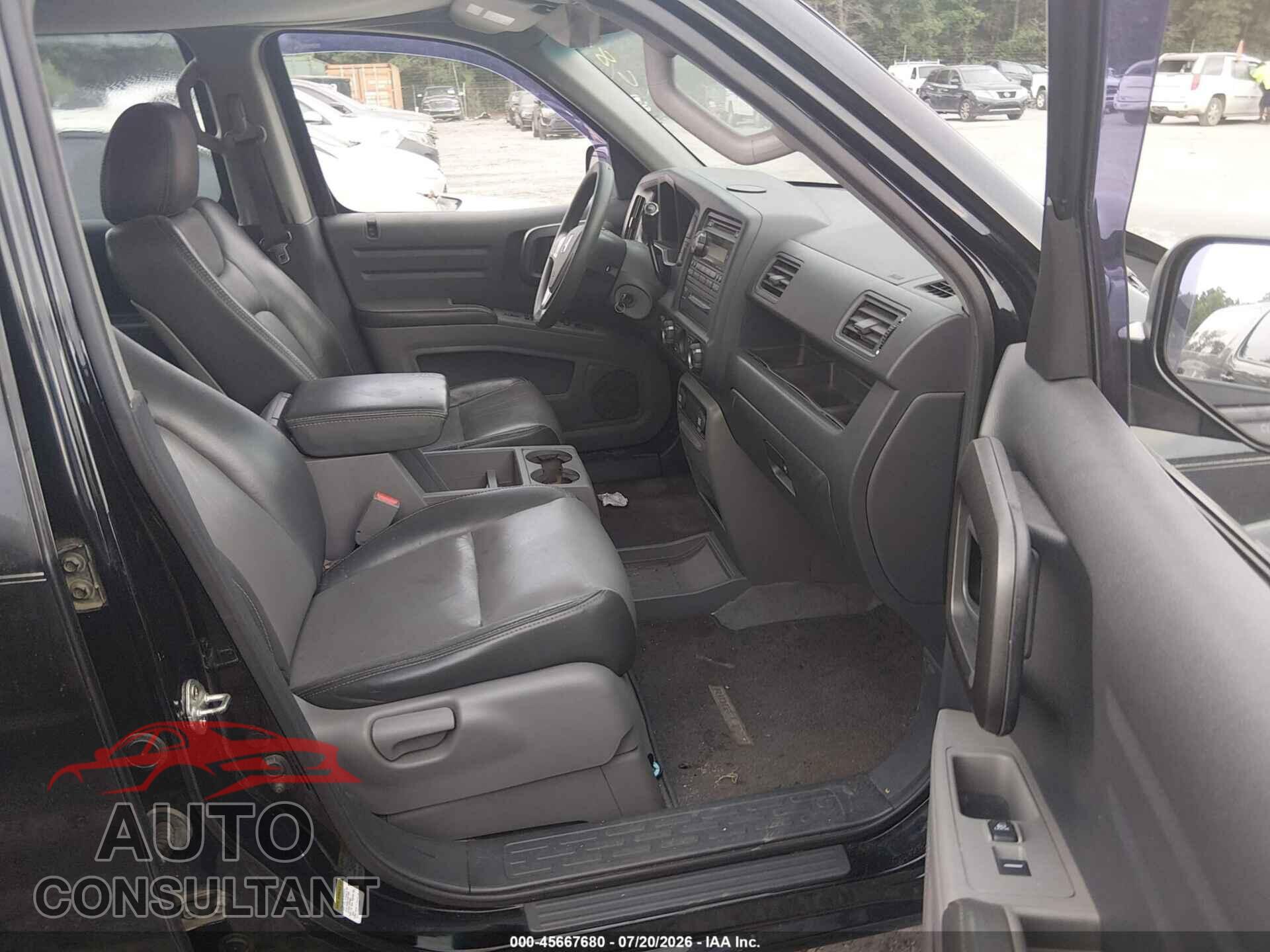 HONDA RIDGELINE 2011 - 5FPYK1F29BB008251
