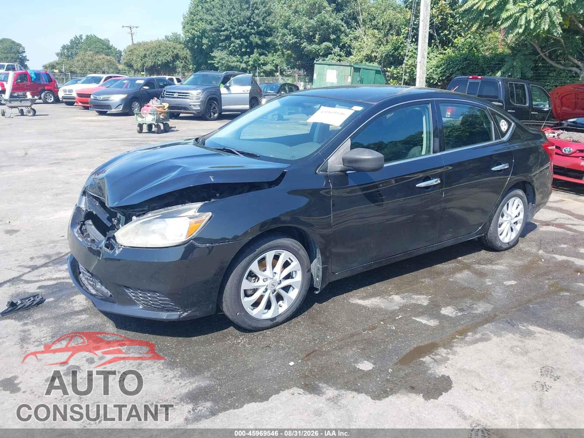 NISSAN SENTRA 2019 - 3N1AB7AP3KL603004