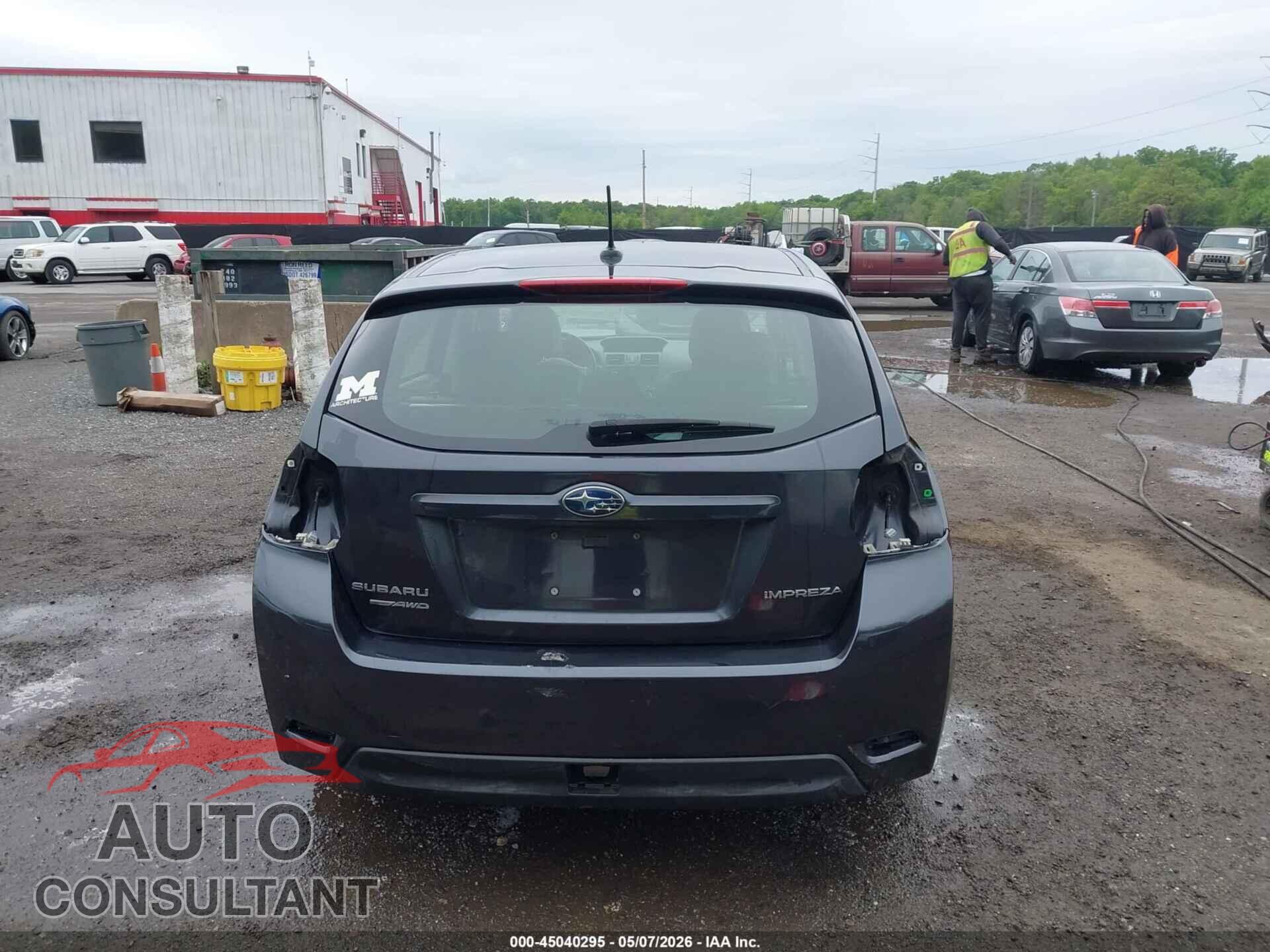 SUBARU IMPREZA 2012 - JF1GPAK65CH218092