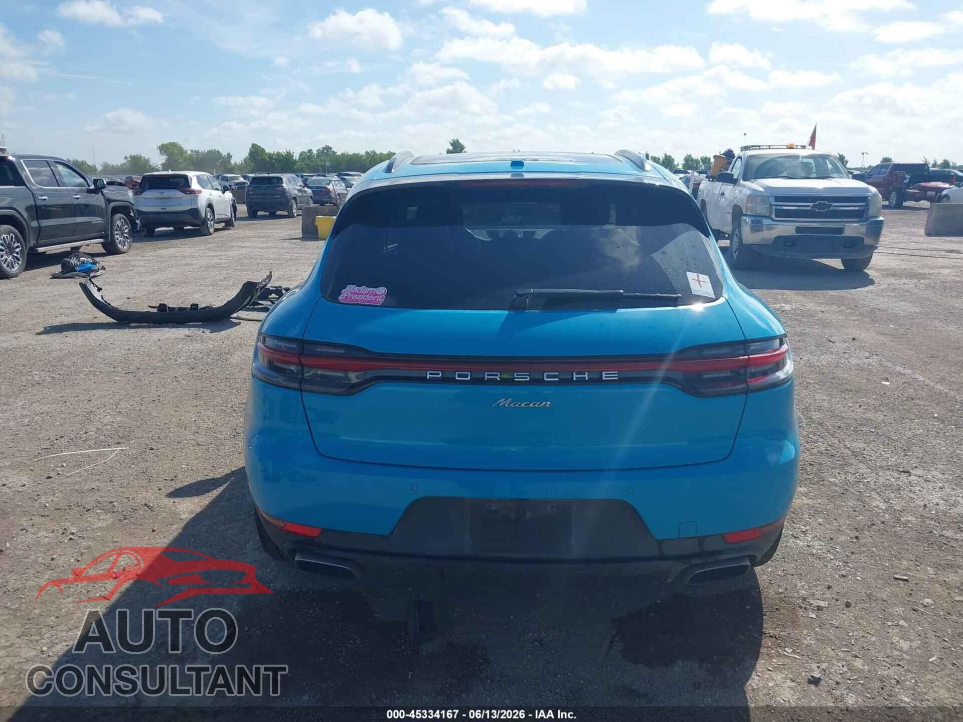 PORSCHE MACAN 2020 - WP1AA2A59LLB06097