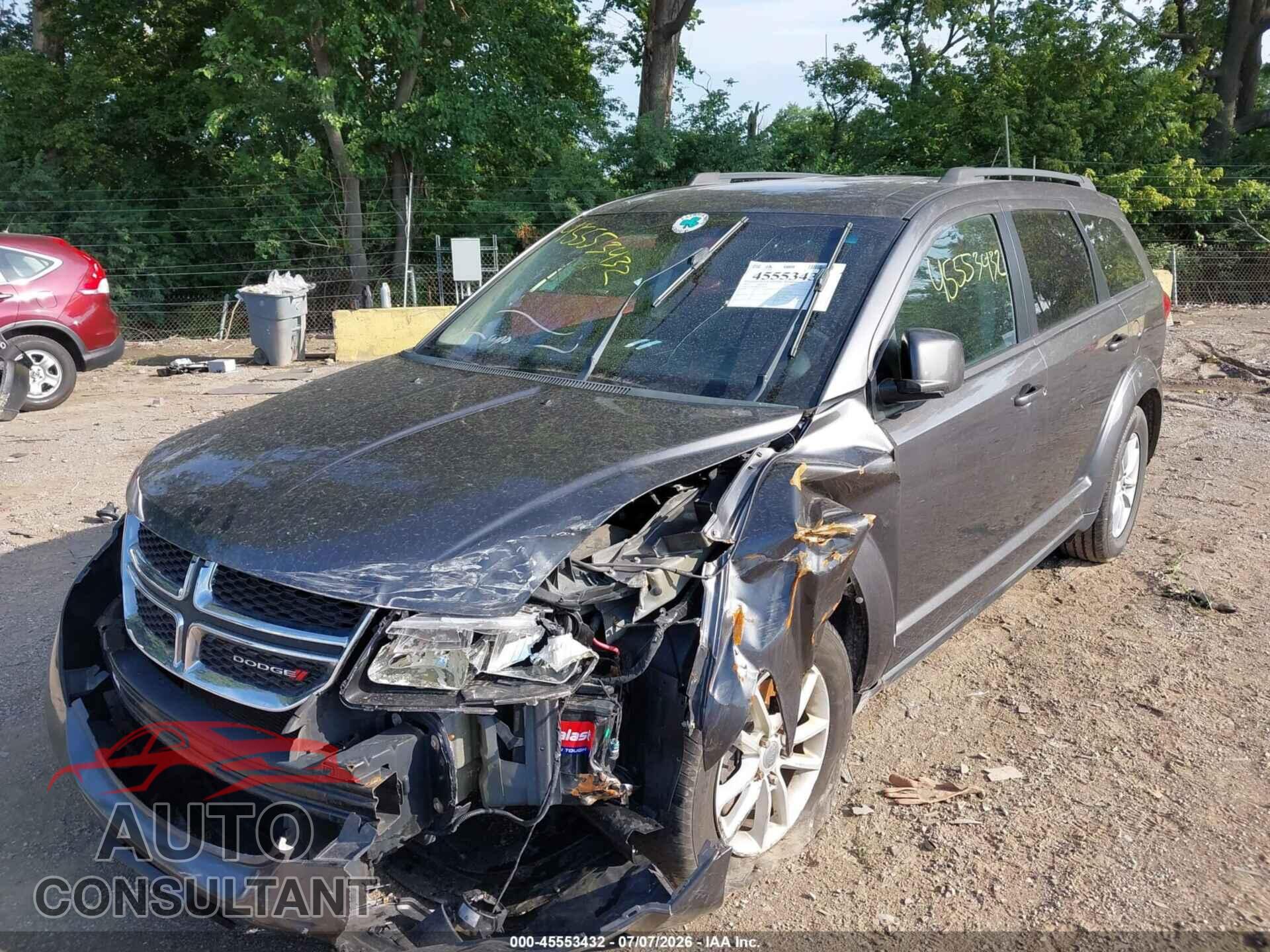DODGE JOURNEY 2015 - 3C4PDCBB2FT506752