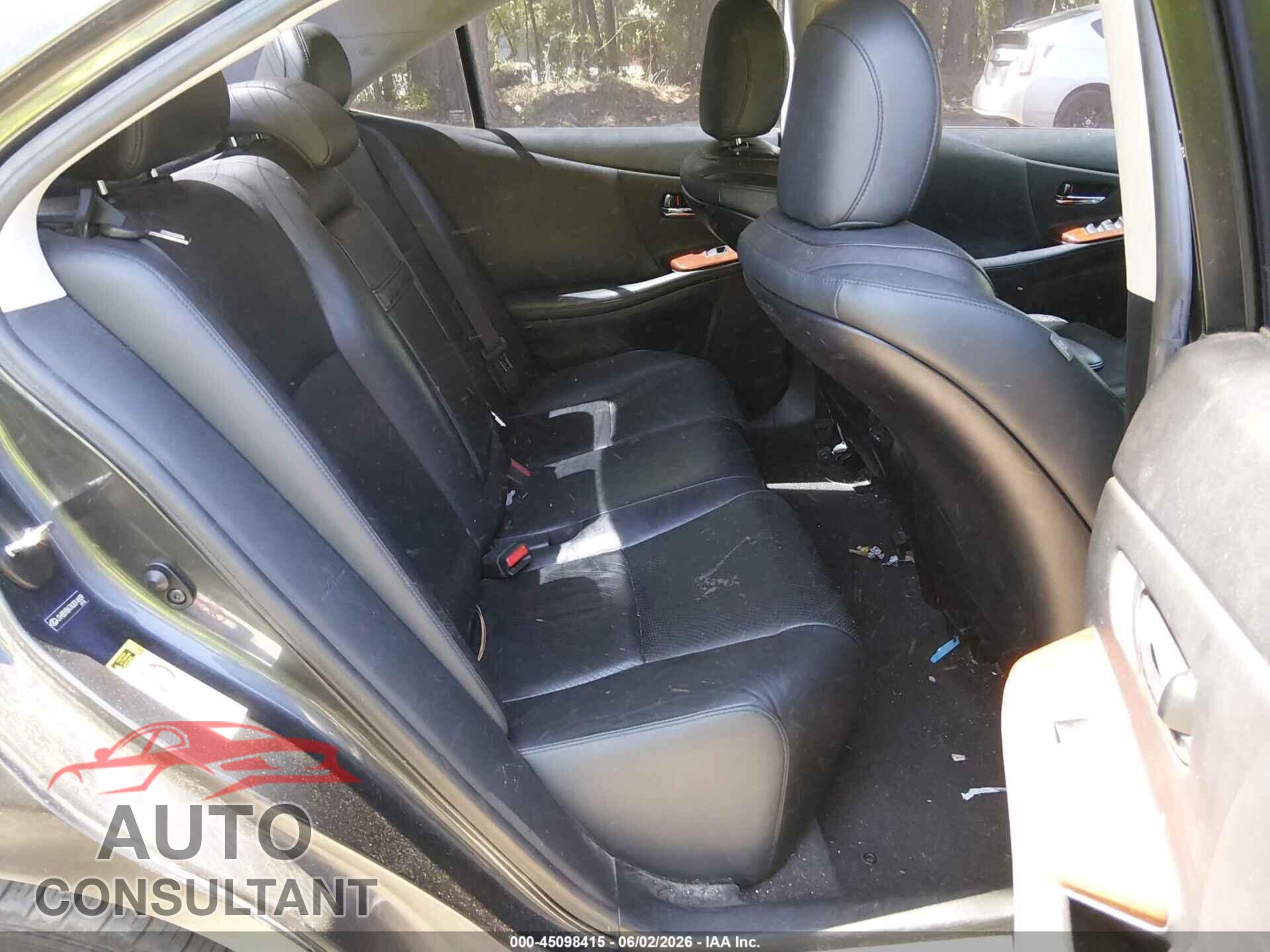 LEXUS HS 250H 2010 - JTHBB1BA7A2014609
