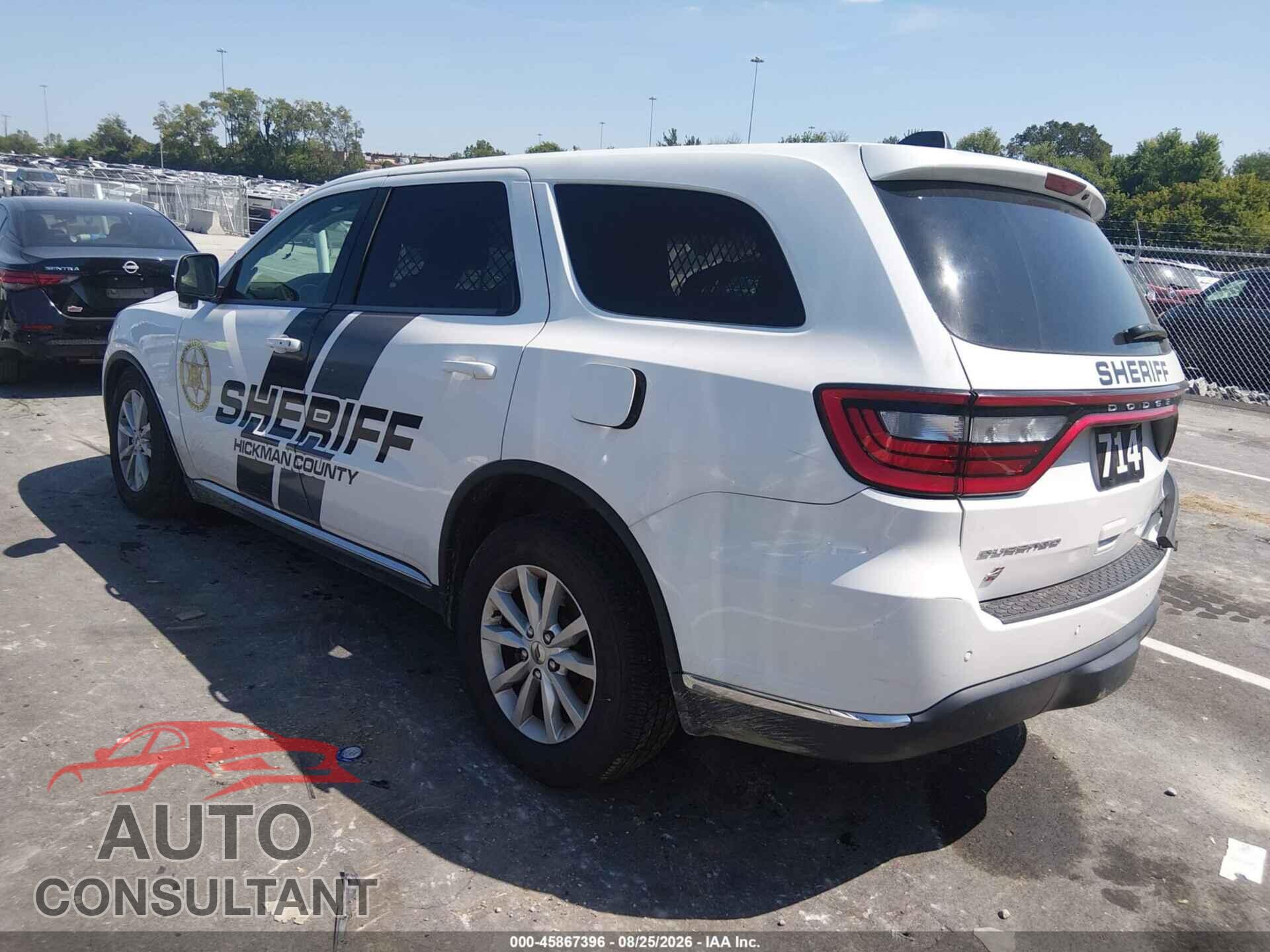 DODGE DURANGO 2020 - 1C4RDJFG0LC405980