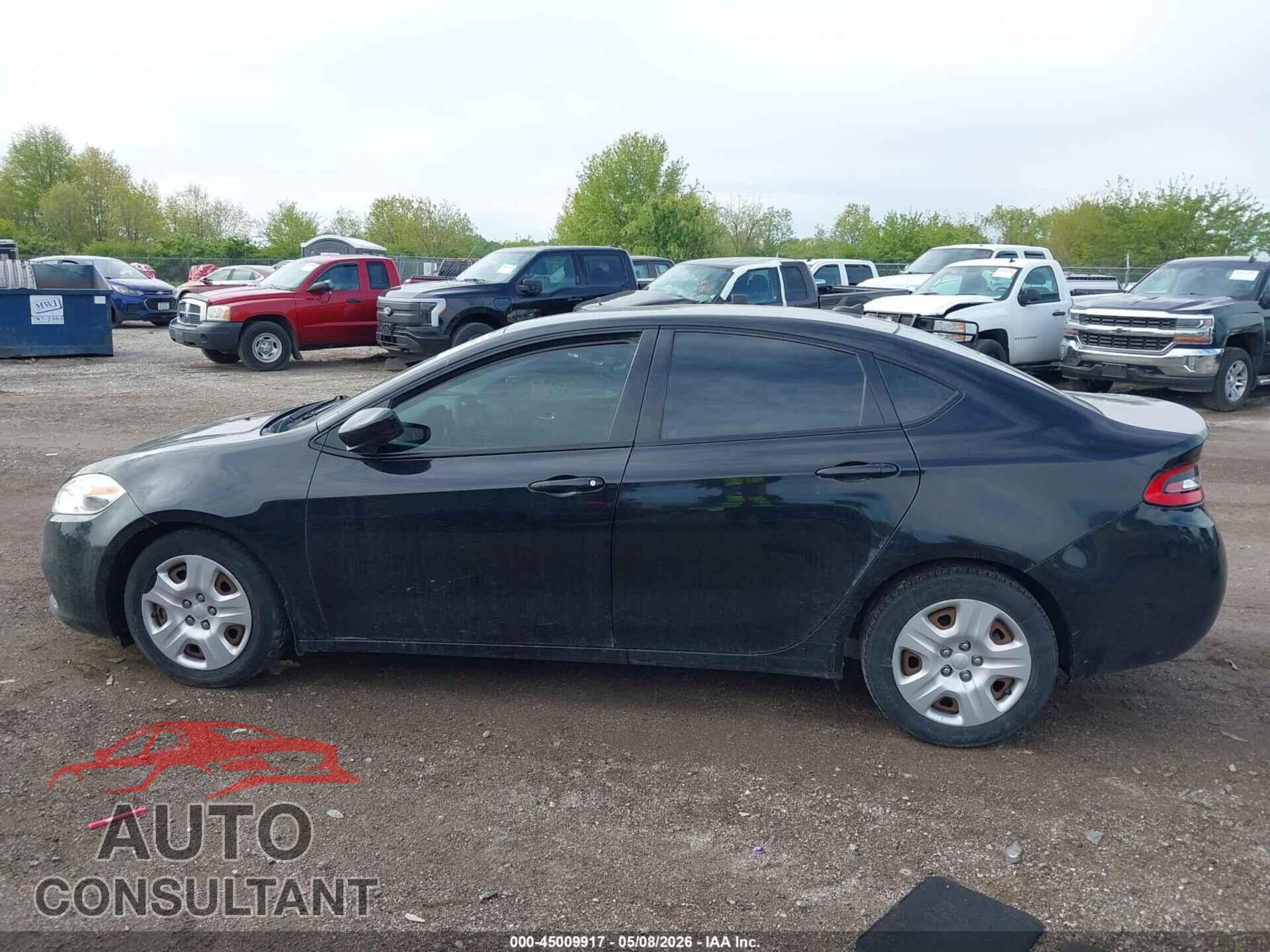 DODGE DART 2015 - 1C3CDFAA2FD404600