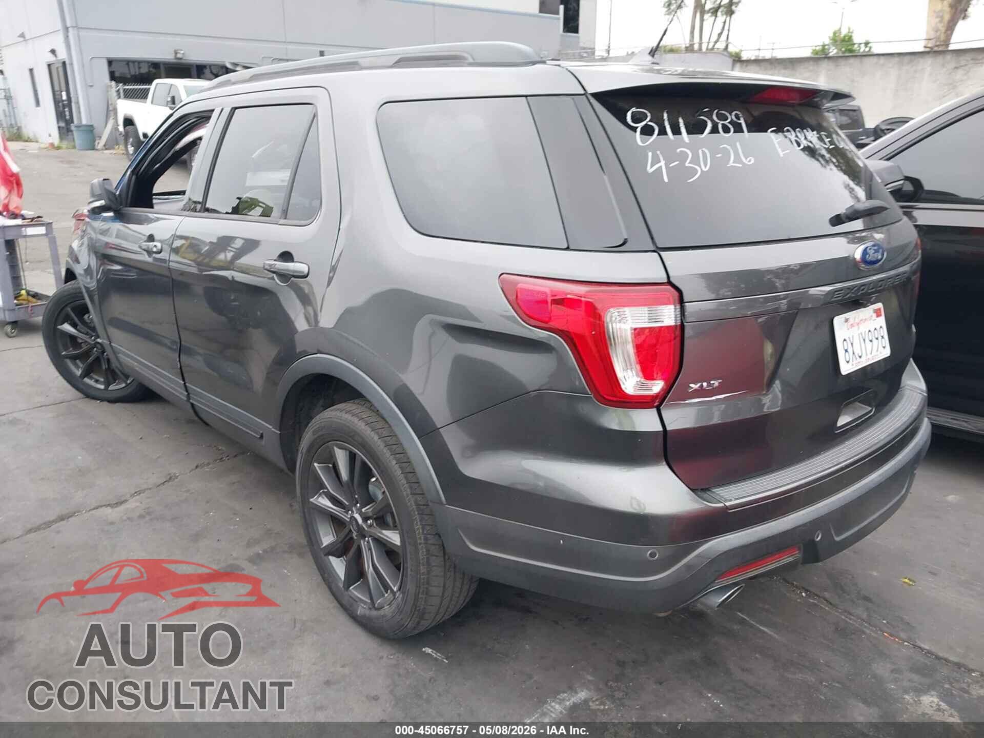 FORD EXPLORER 2018 - 1FM5K7D88JGB31822