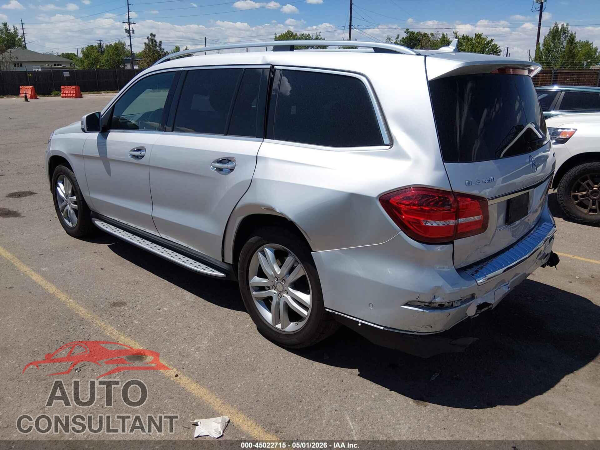 MERCEDES-BENZ GLS 450 2017 - 4JGDF6EE7HA866562