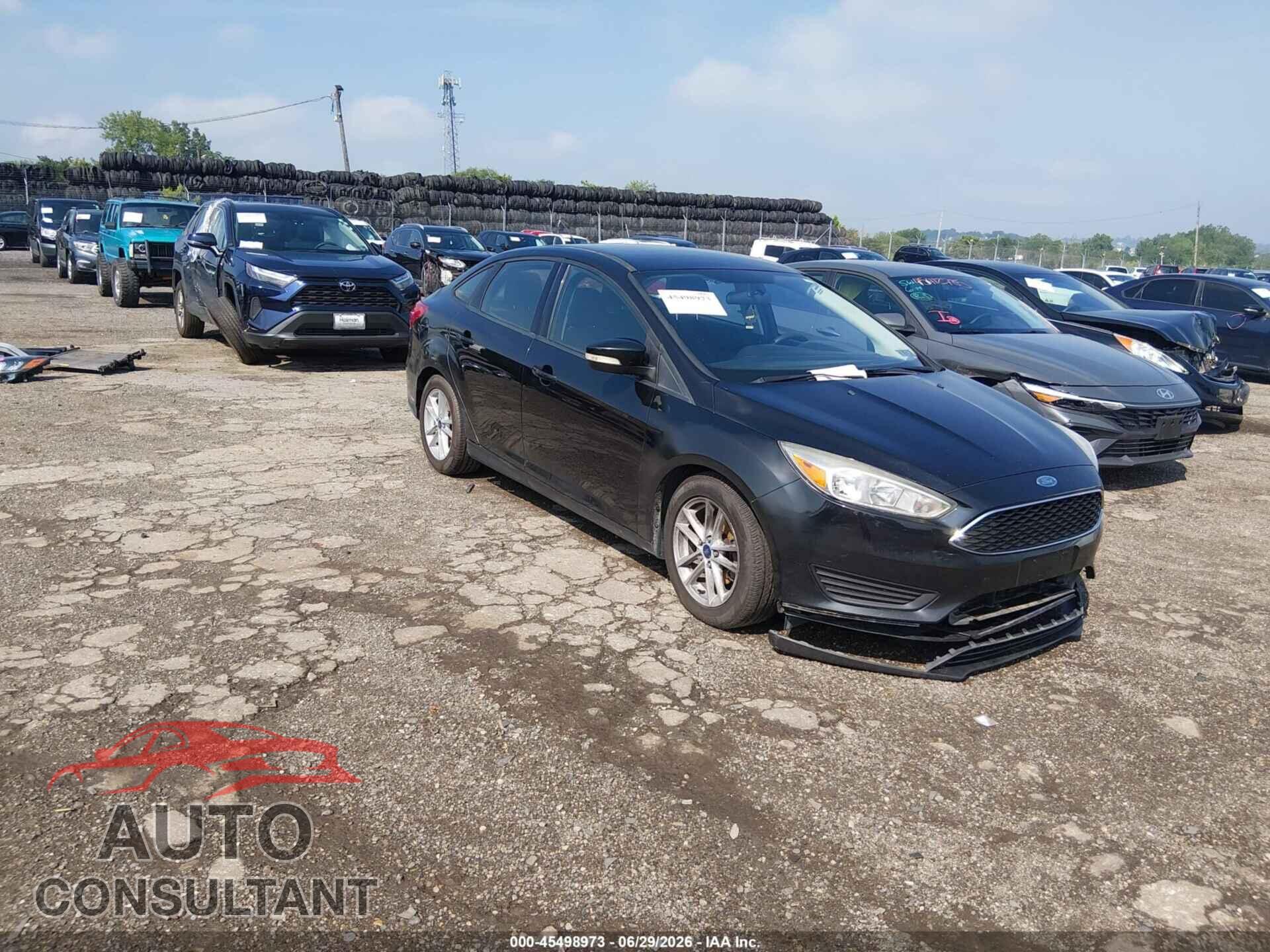 FORD FOCUS 2017 - 1FADP3F25HL335844