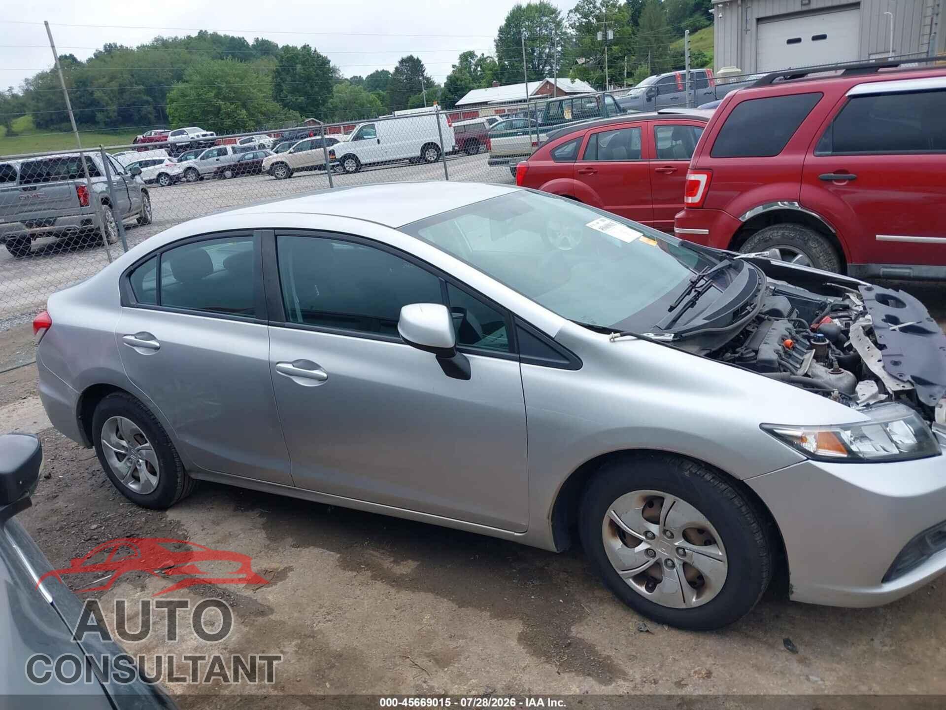 HONDA CIVIC 2013 - 19XFB2E59DE036139