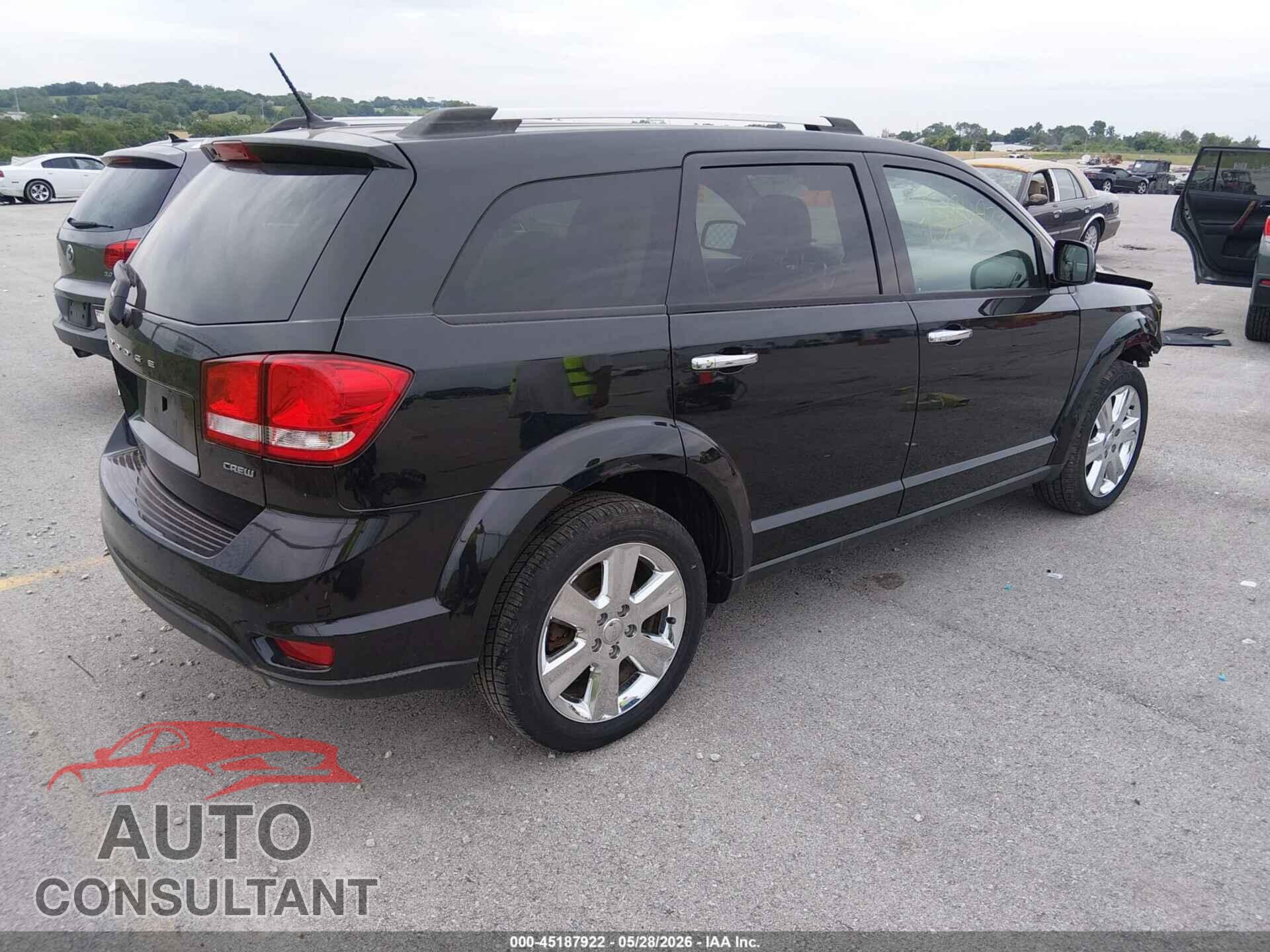 DODGE JOURNEY 2013 - 3C4PDDDG7DT510372