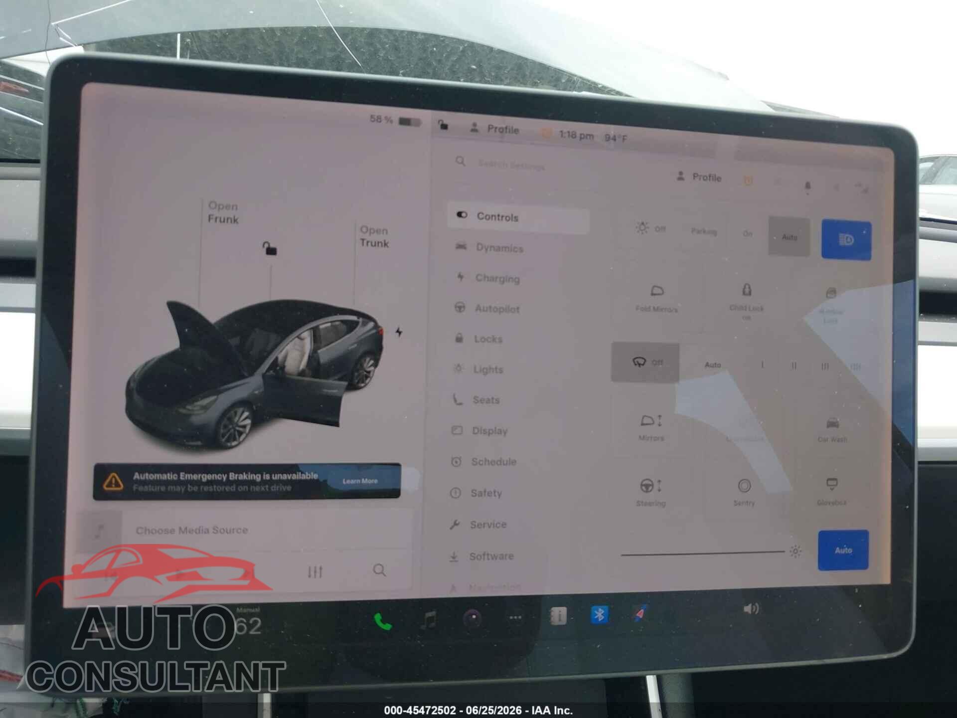 TESLA MODEL 3 2020 - 5YJ3E1EA1LF806764