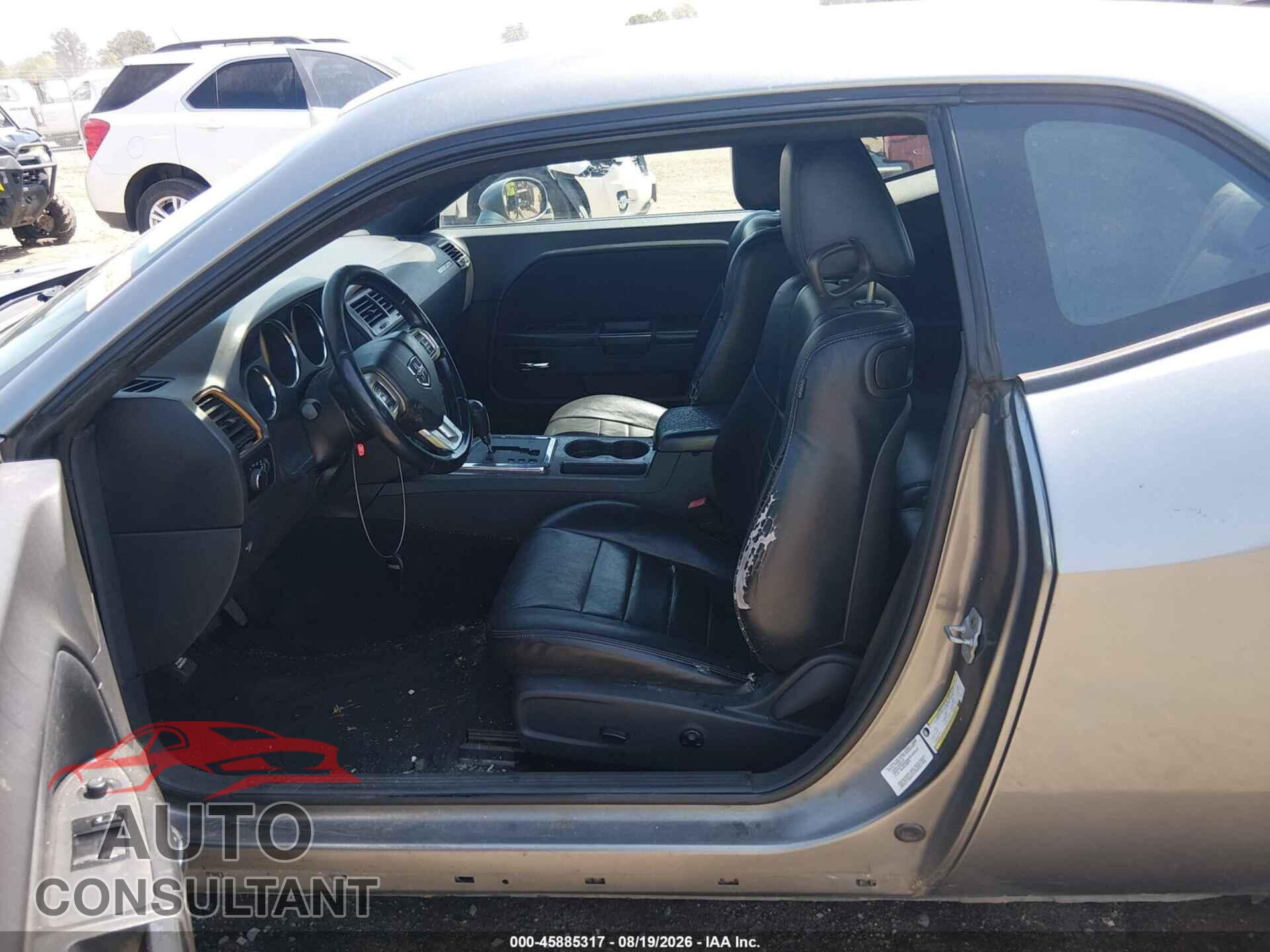 DODGE CHALLENGER 2012 - 2C3CDYAG5CH171505