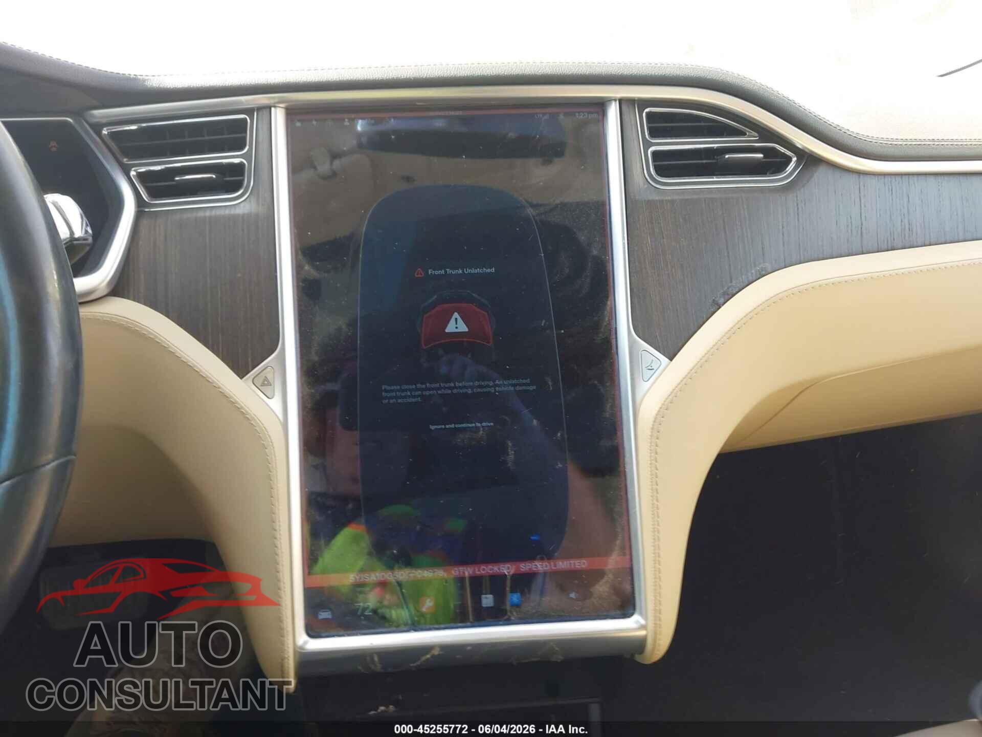 TESLA MODEL S 2013 - 5YJSA1DG5DFP04978