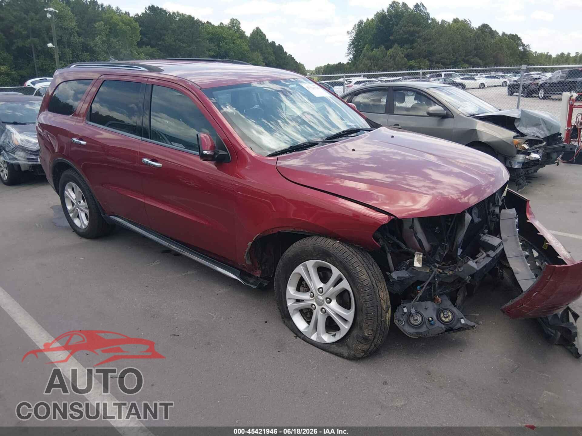 DODGE DURANGO 2013 - 1C4RDJDG5DC674397
