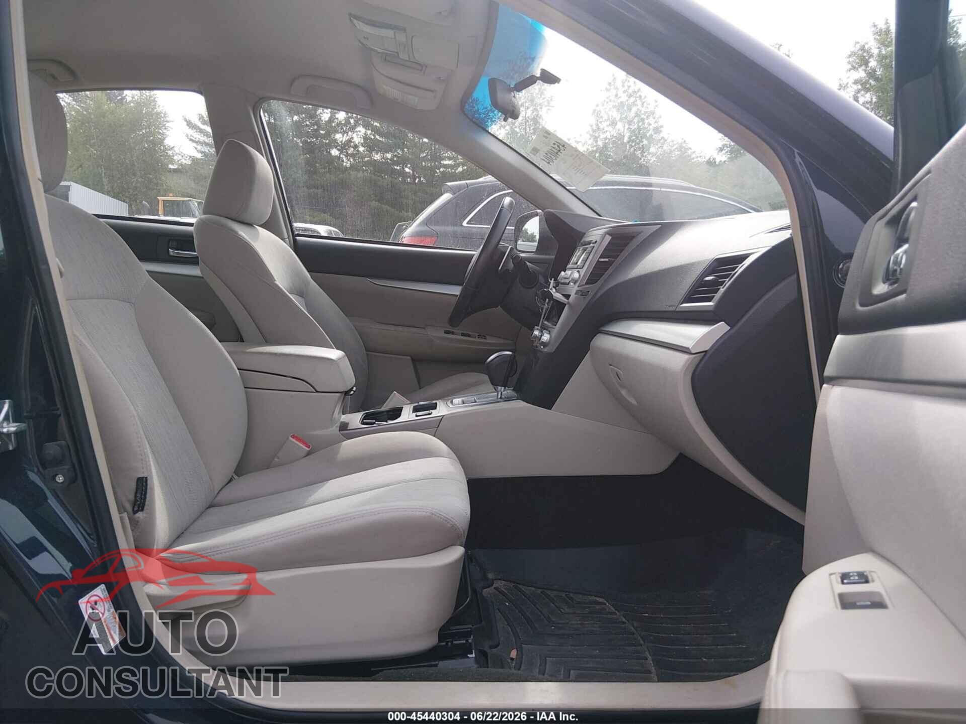 SUBARU LEGACY 2013 - 4S3BMBC64D3033192
