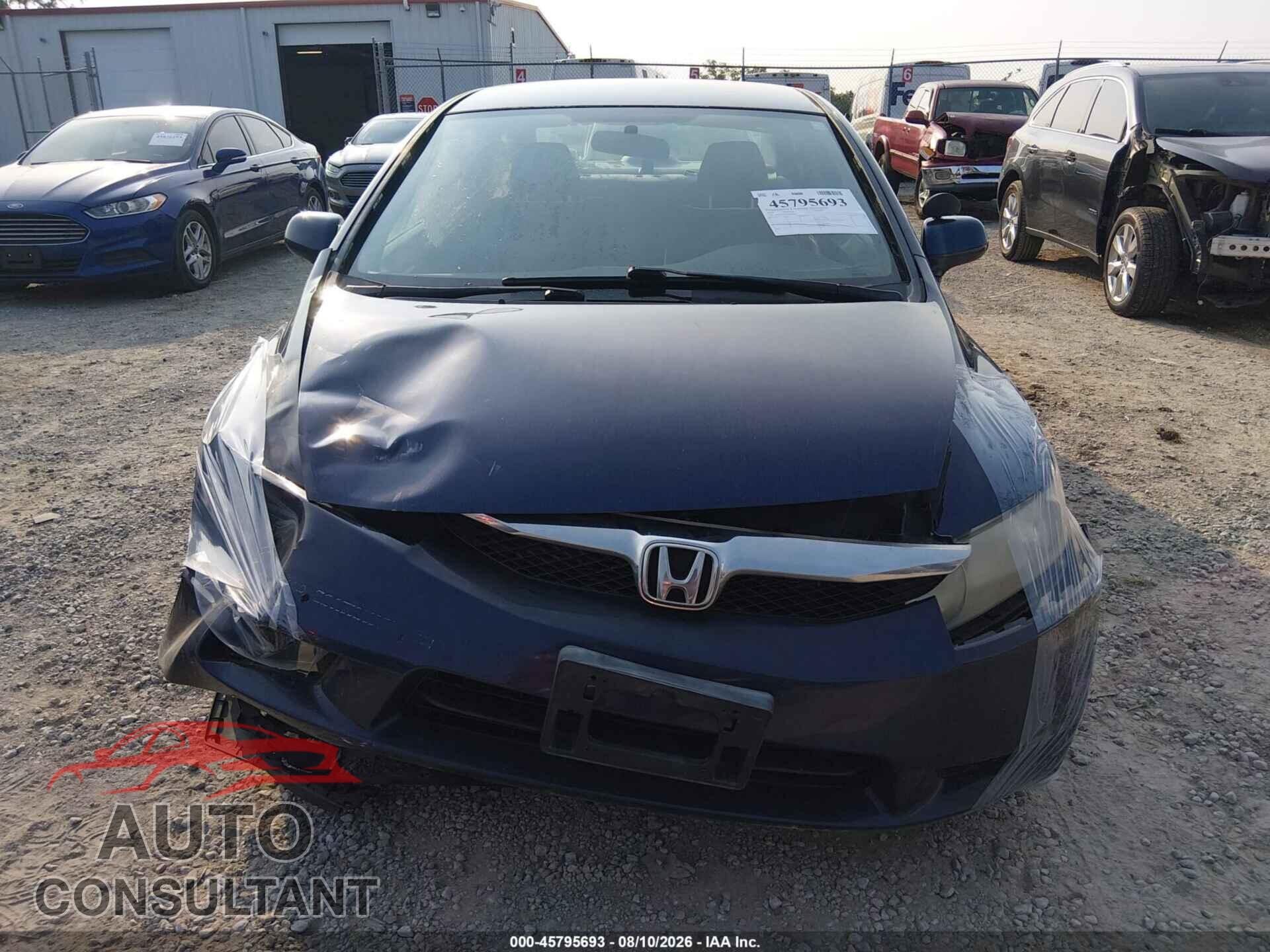 HONDA CIVIC 2010 - 19XFA1F5XAE086183