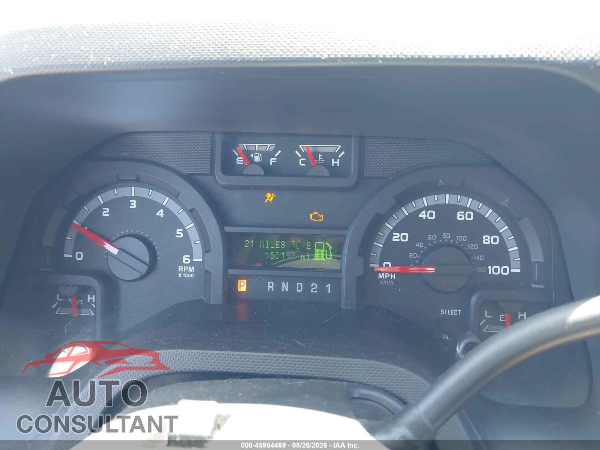 FORD E-350 SUPER DUTY 2012 - 1FBSS3BL5CDA44699