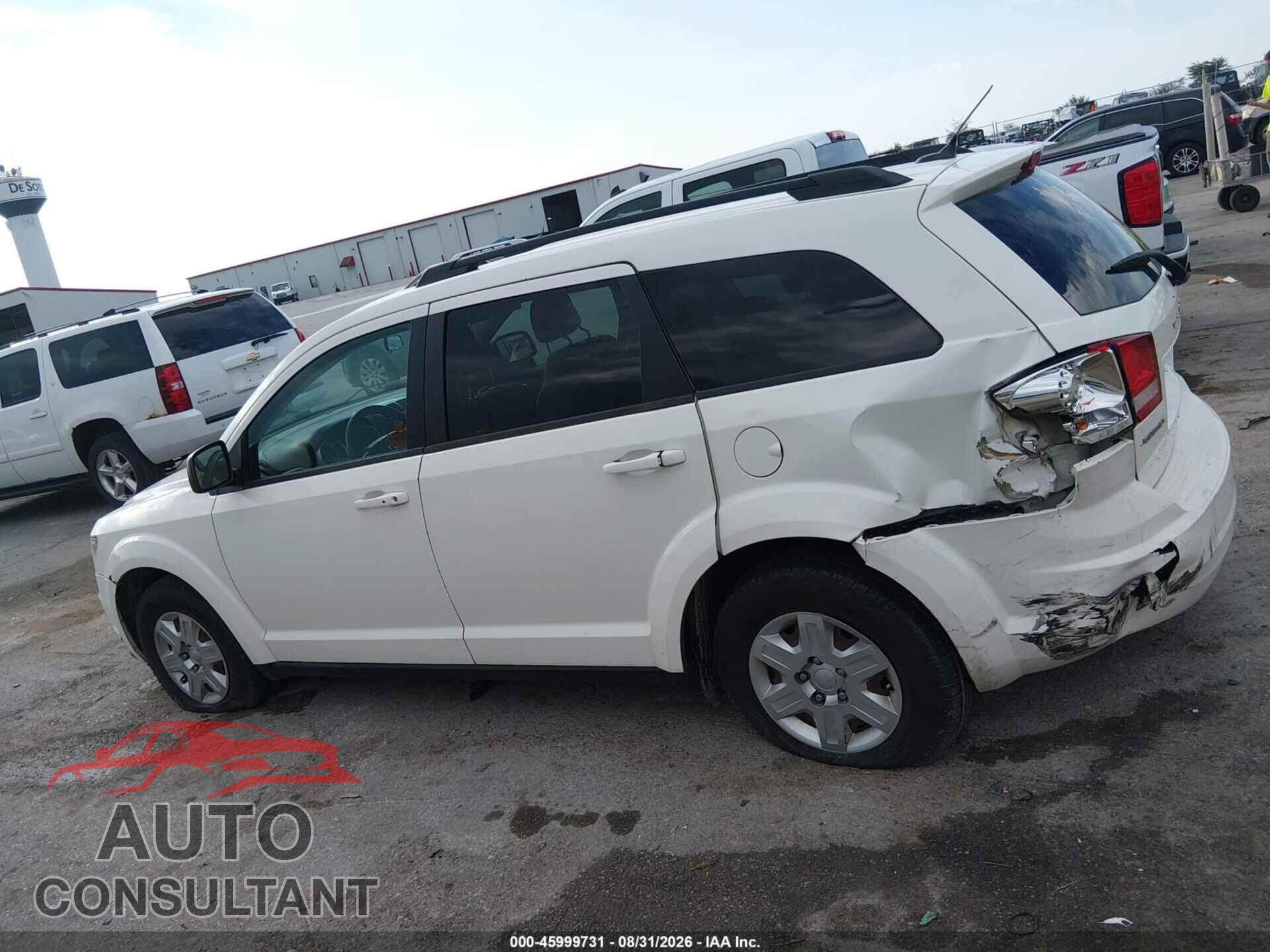 DODGE JOURNEY 2012 - 3C4PDCAB3CT255205