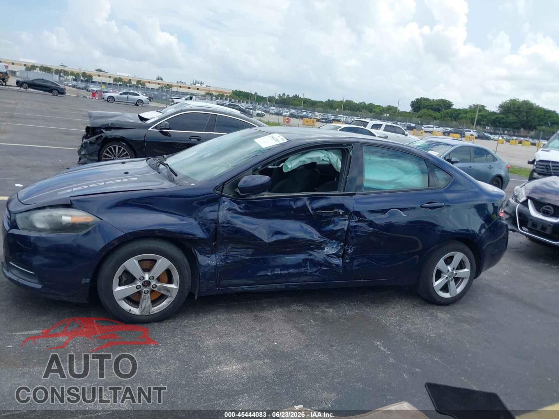 DODGE DART 2016 - 1C3CDFBB2GD661250